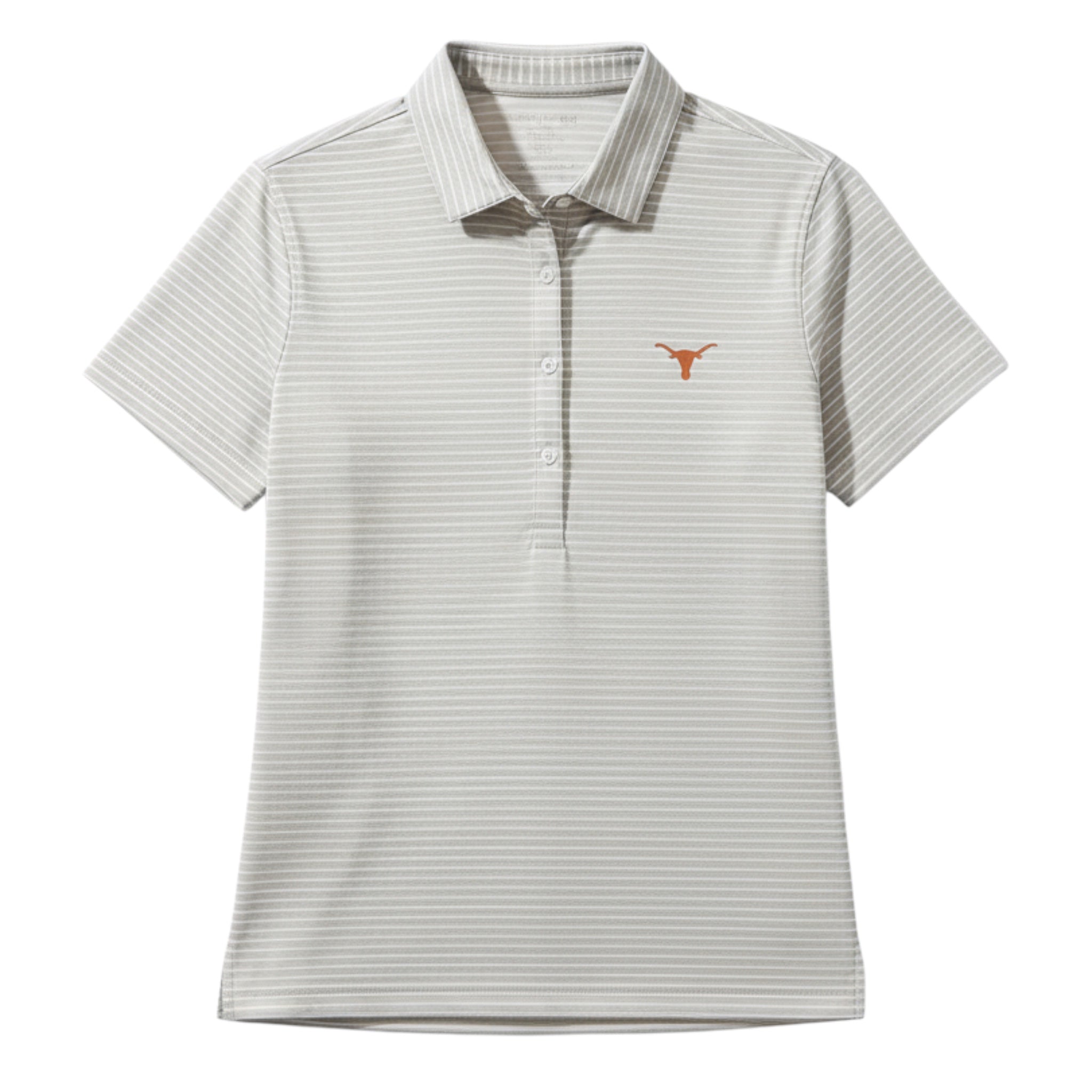 Forty Acres Texas Longhorns Carmel Ecotec Stripe Polo