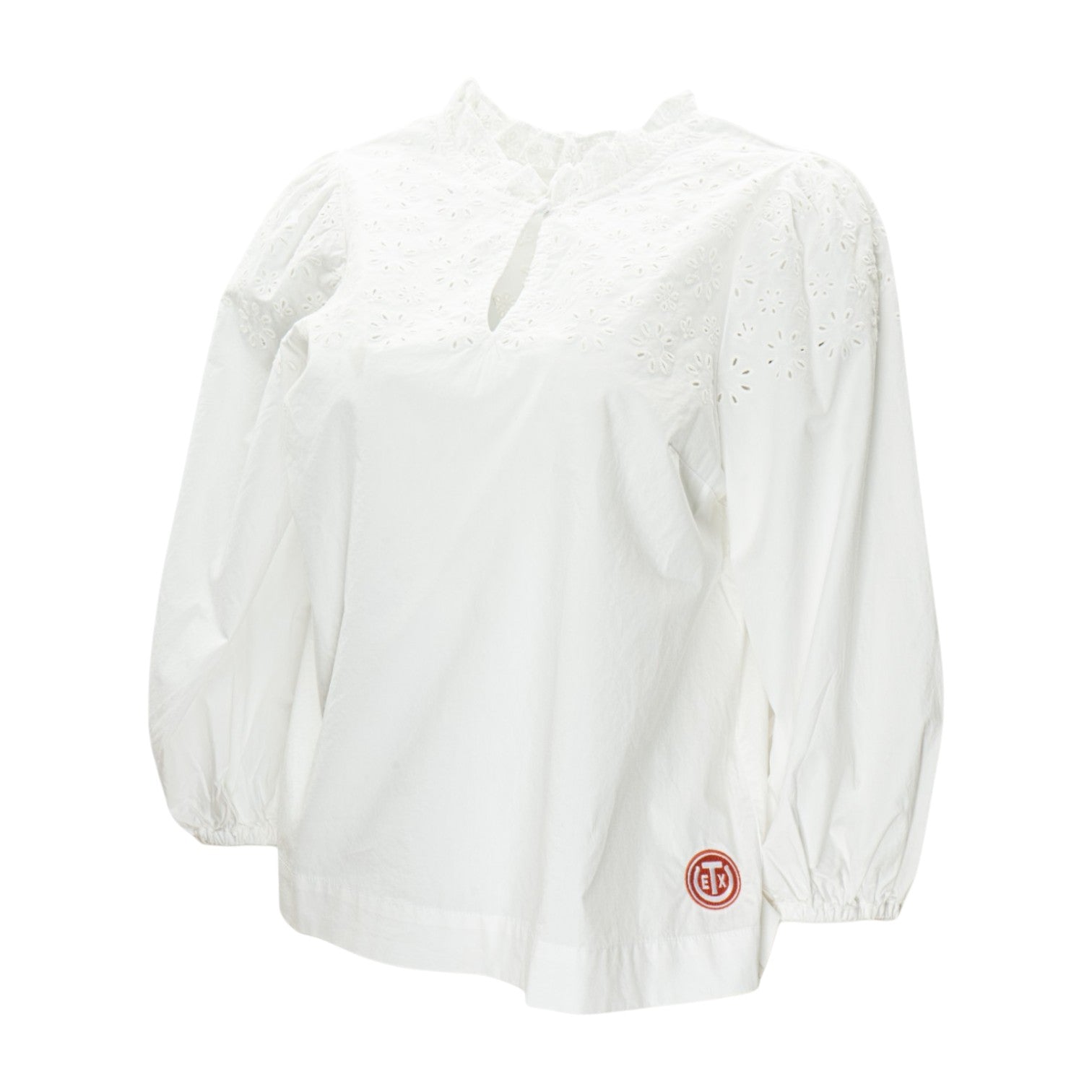 Johnnie-O Texas Exes Libby Popover Blouse