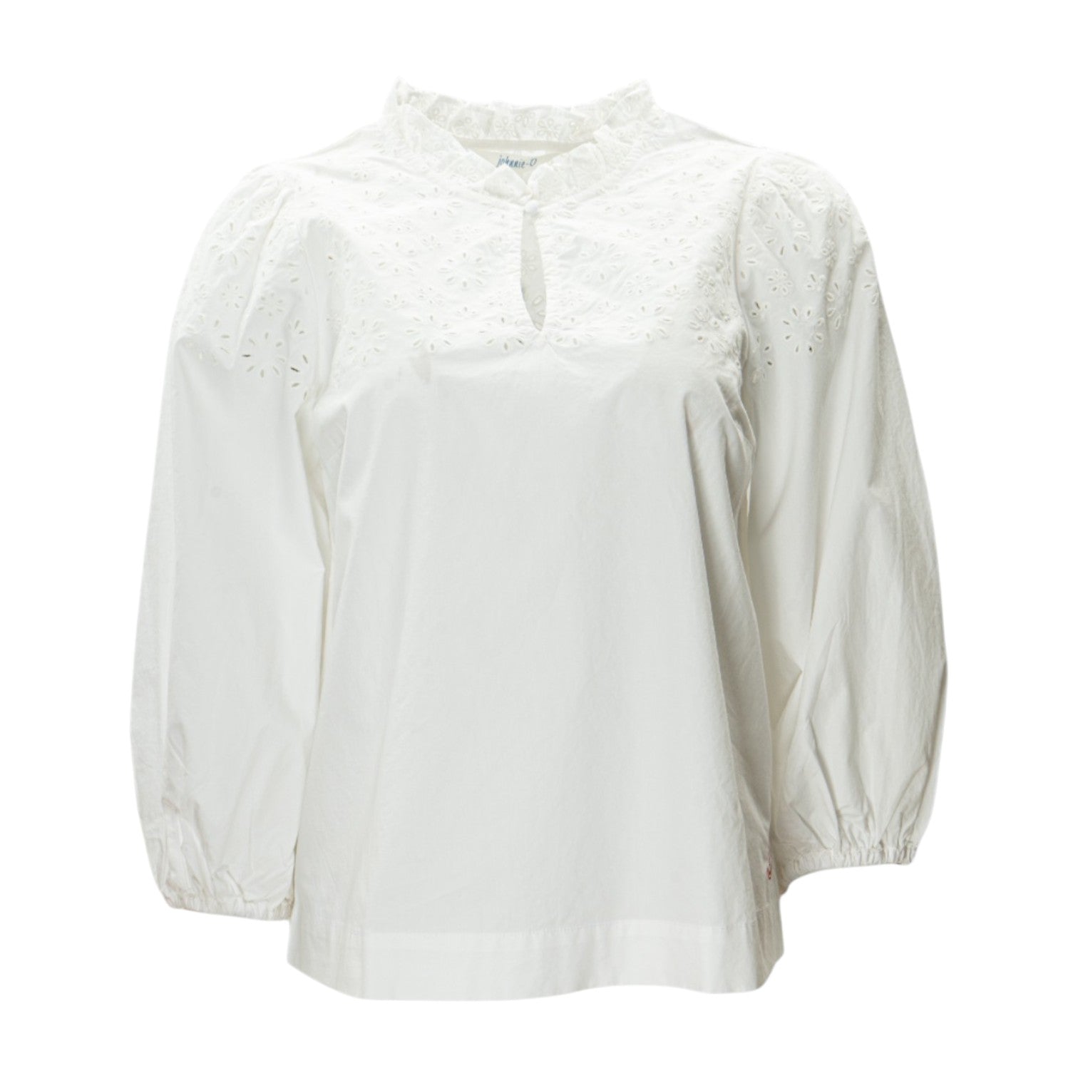 Johnnie-O Texas Exes Libby Popover Blouse