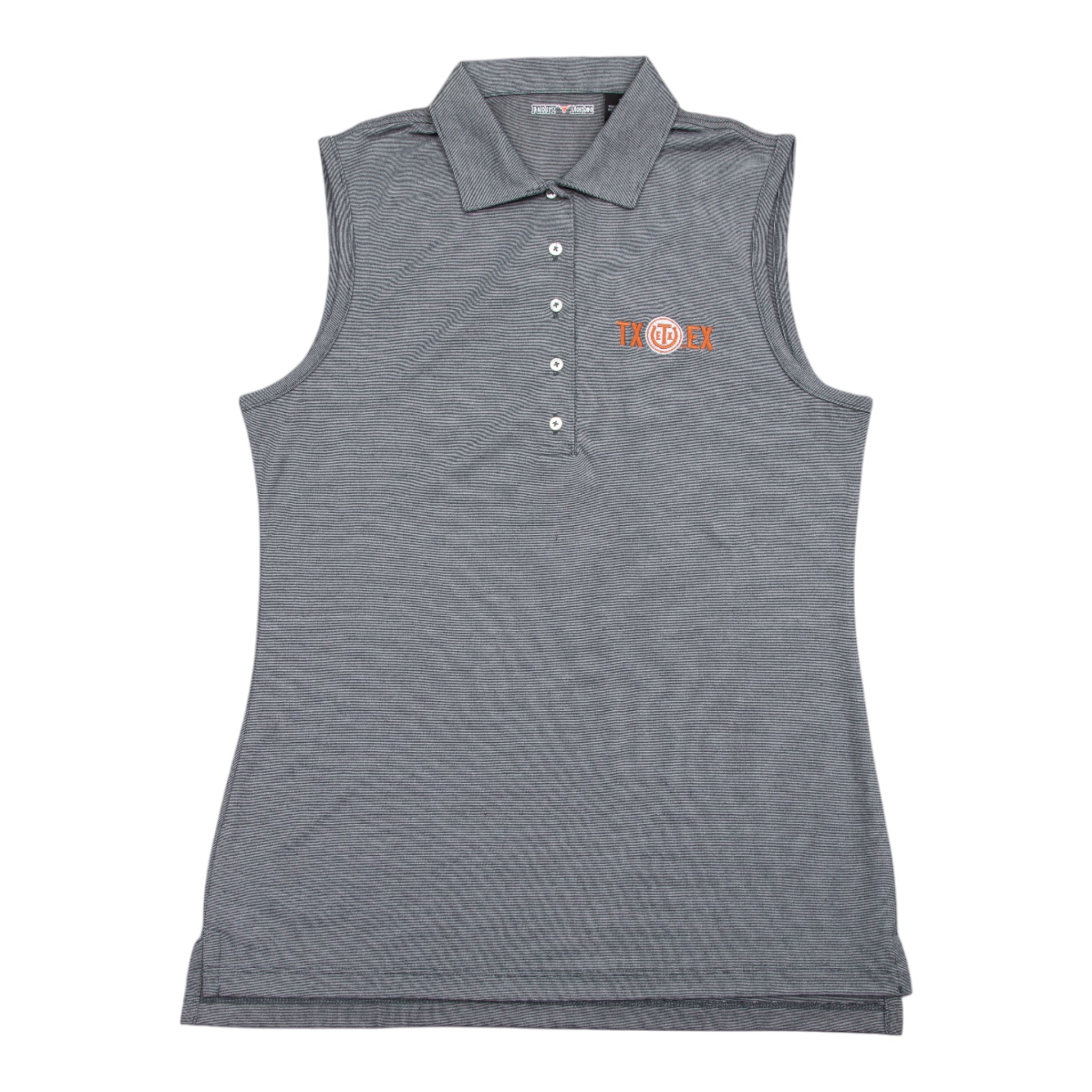 Forty Acres Texas Exes Butterstripe Polo
