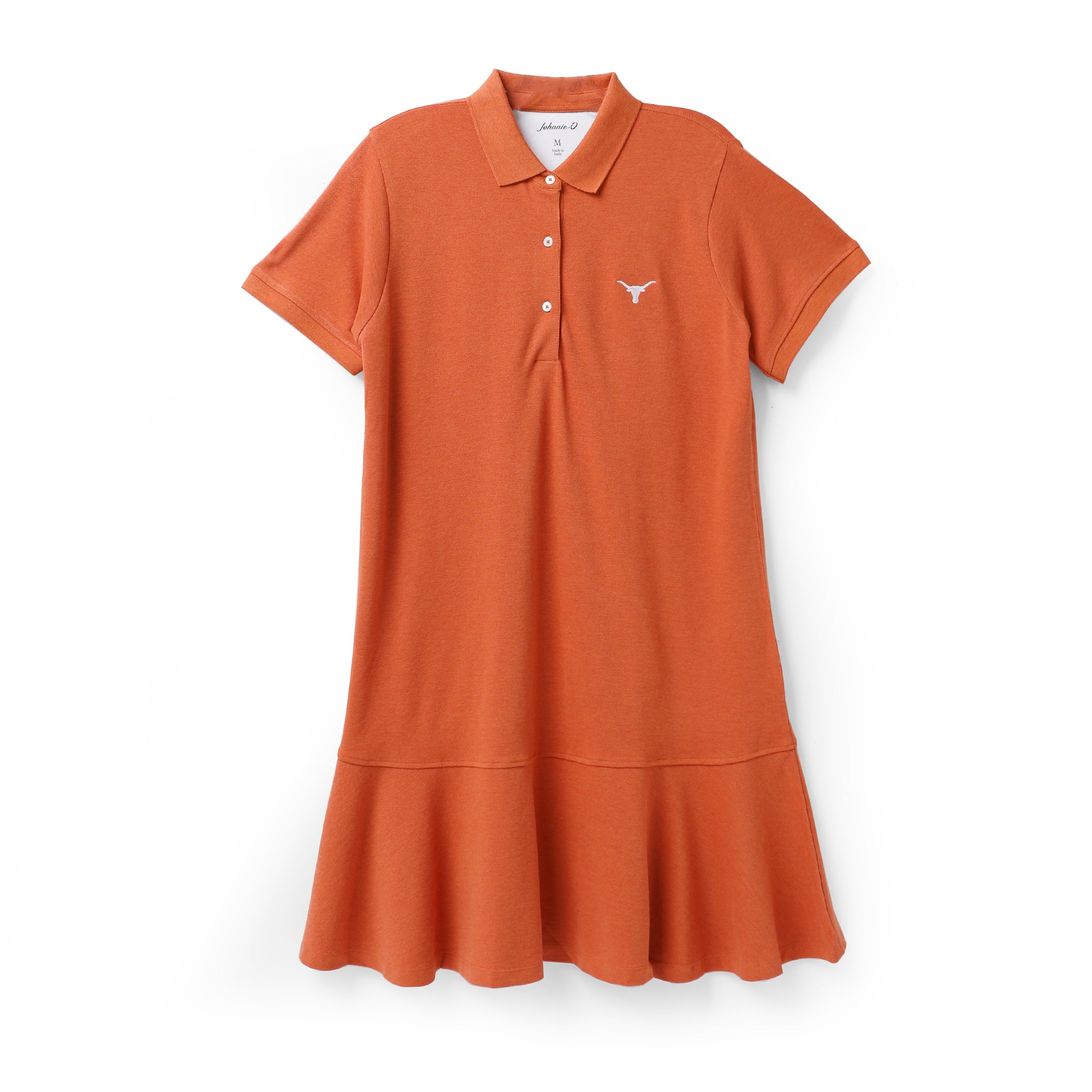 Johnnie-O Texas Longhorns Pique Mini Polo Dress