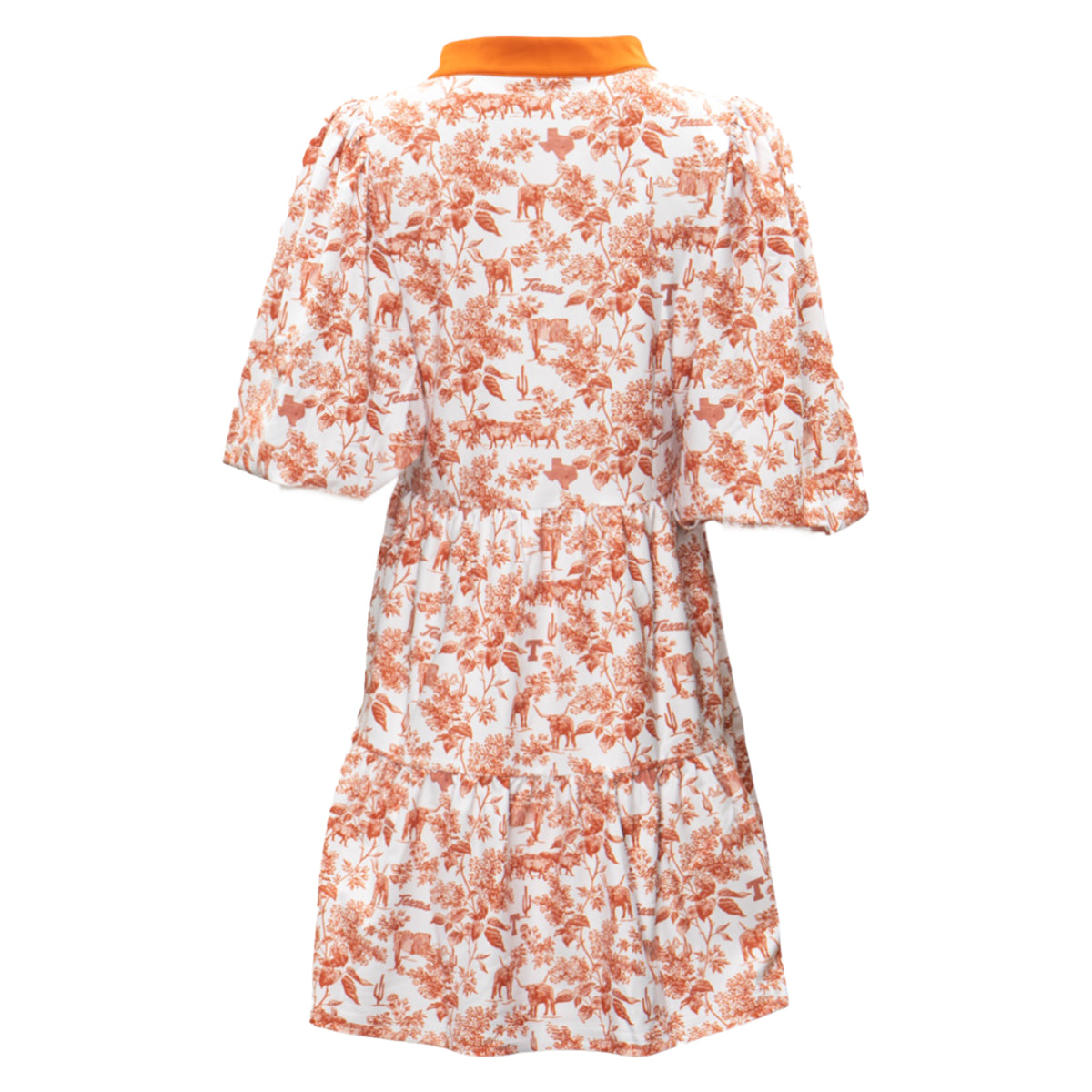 Tory Tailgate Toile 3/4 Sleeve Dress