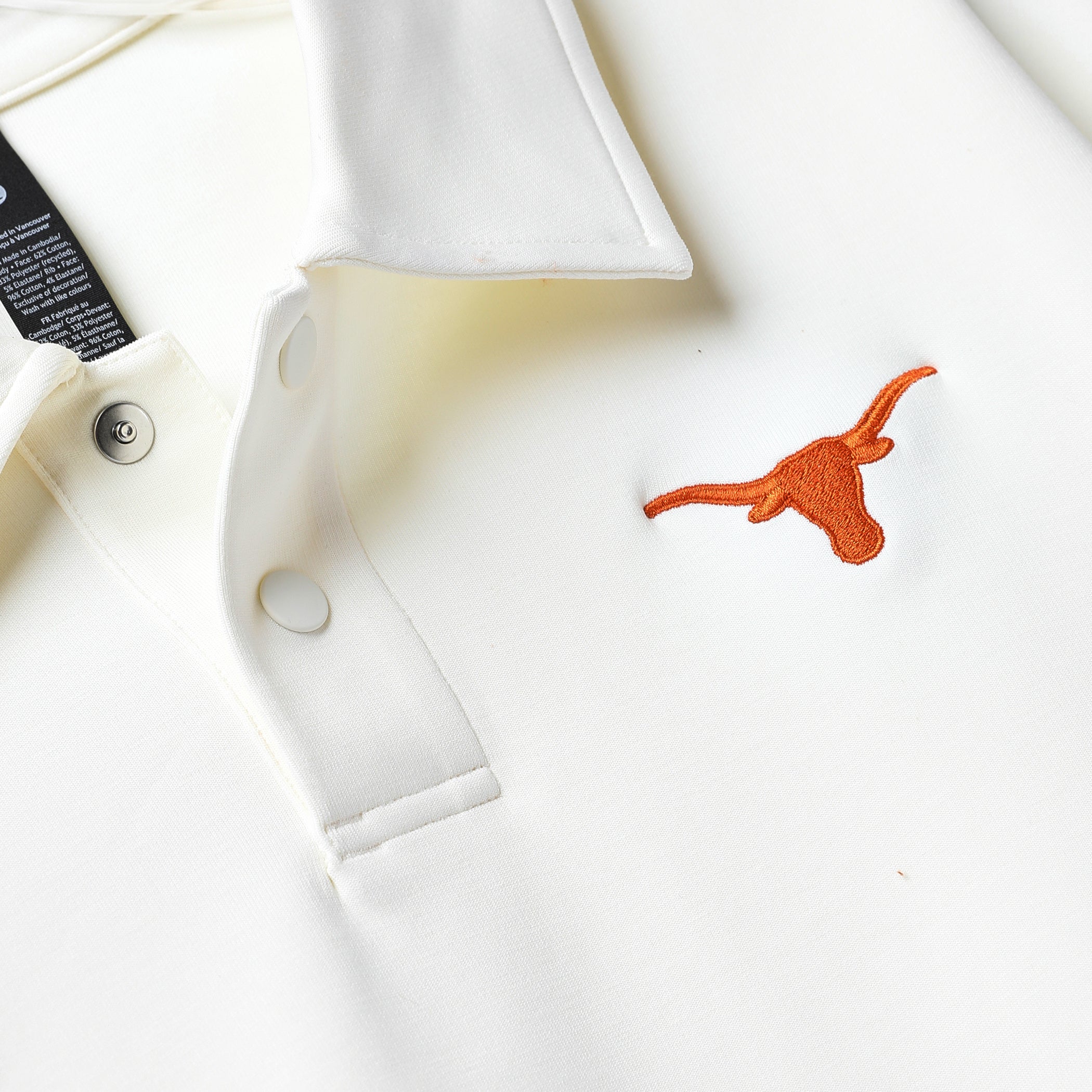lululemon Texas Longhorns Smooth Double Knit Long-Sleeve Polo