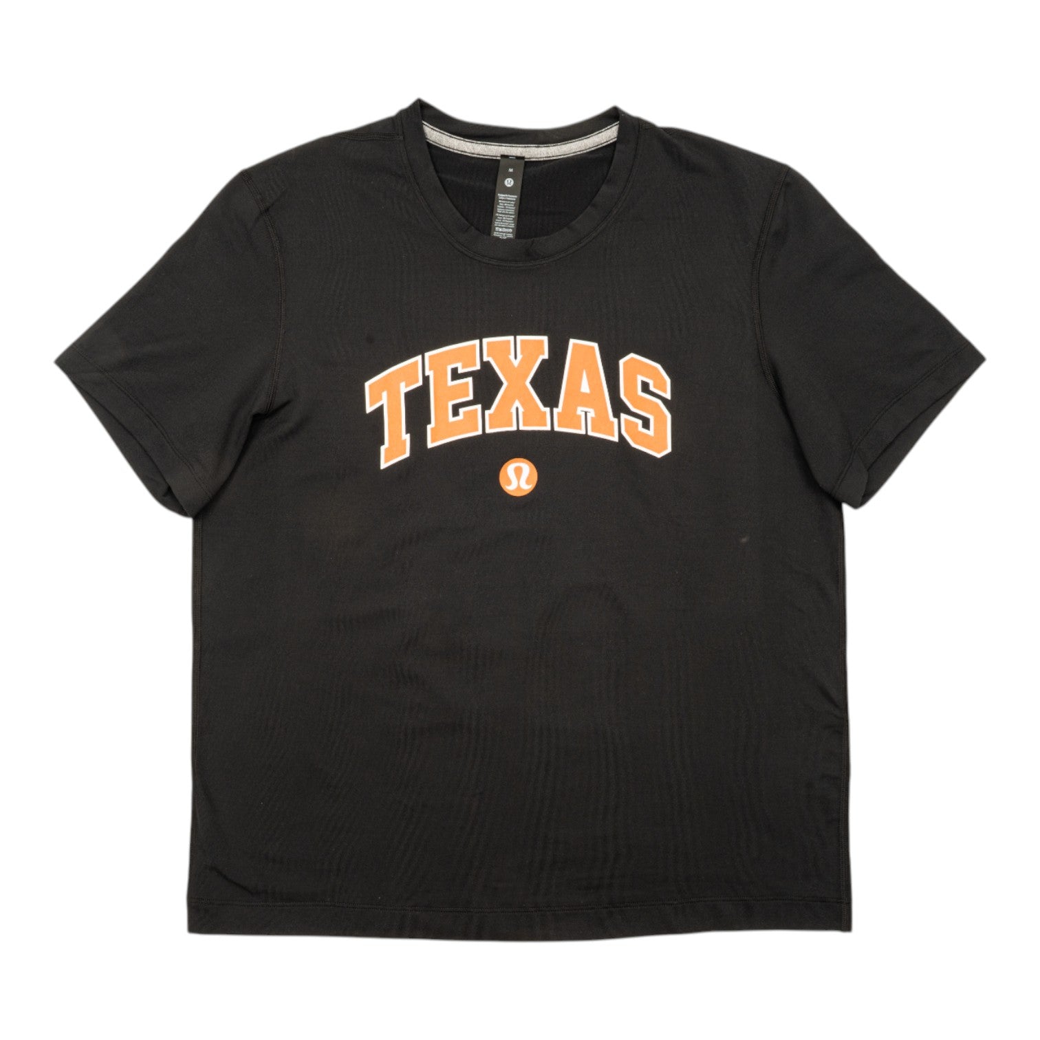 Lululemon Texas Longhorns Soft Jersey Solid Short Sleeve Shirt