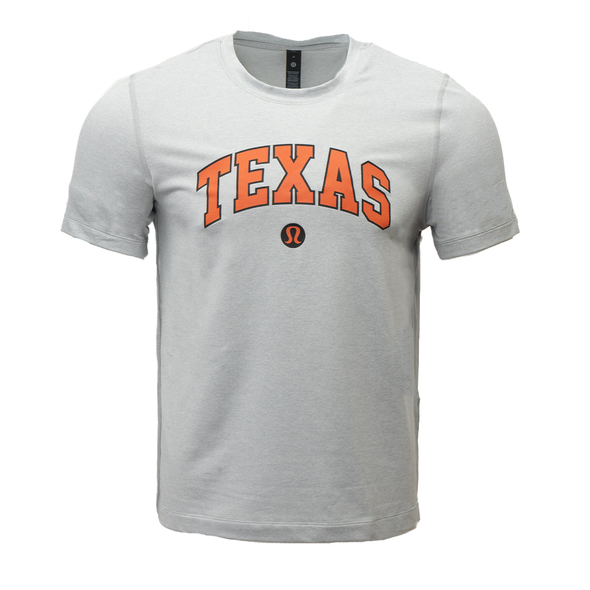 Lululemon Texas Longhorns Soft Jersey Solid Short Sleeve Shirt