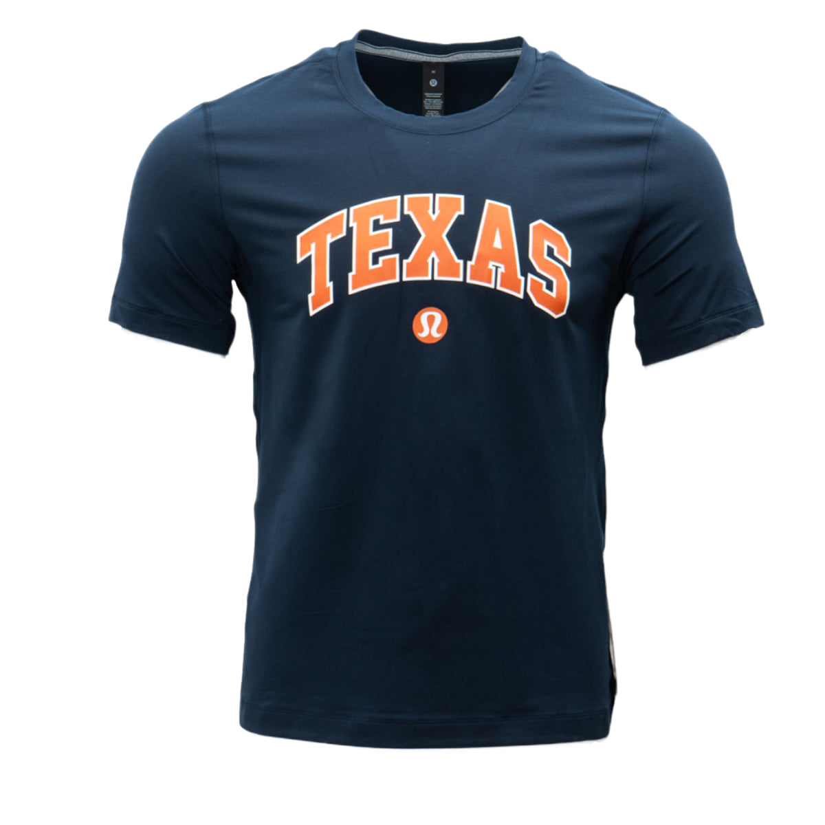 Lululemon Texas Longhorns Soft Jersey Solid Short Sleeve Shirt