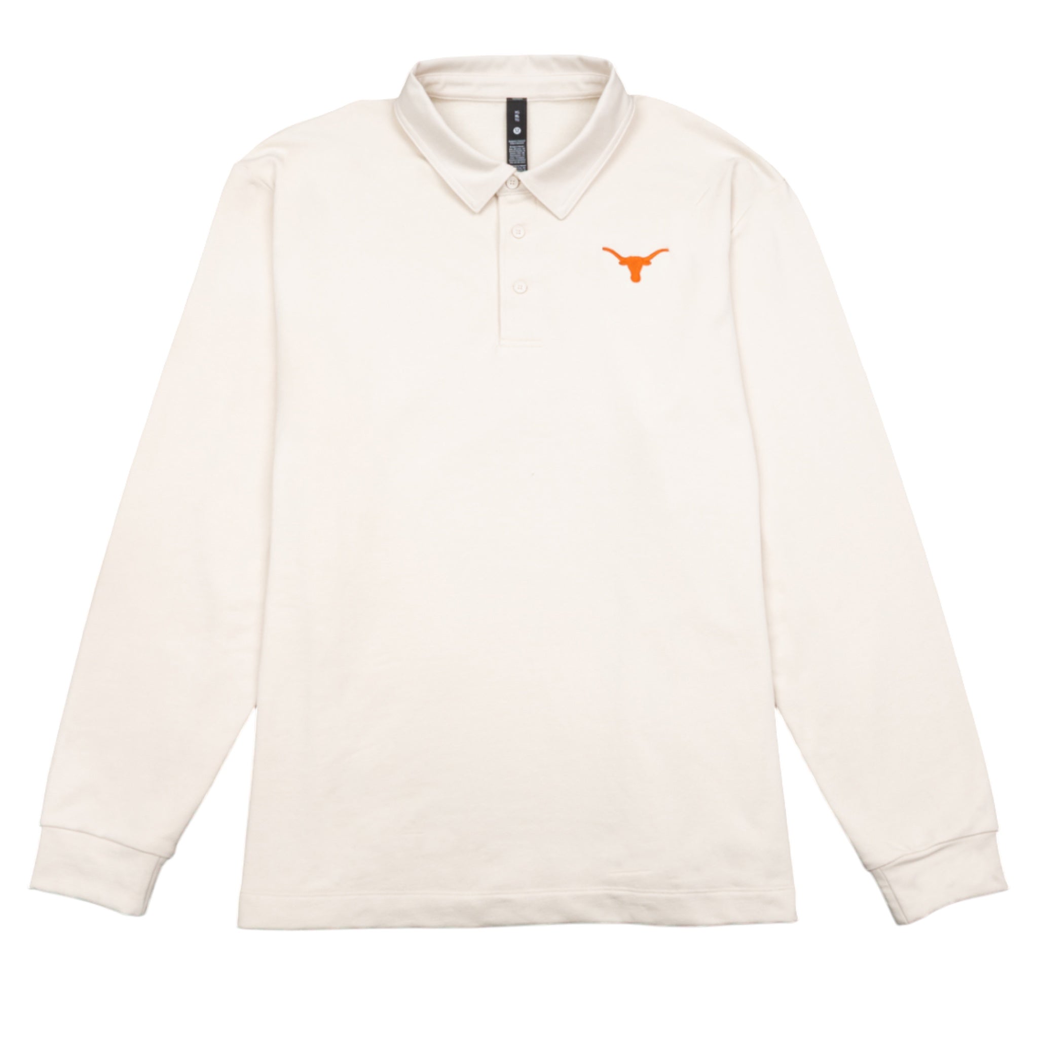 lululemon Texas Longhorns French Terry Long Sleeve Rugby Polo