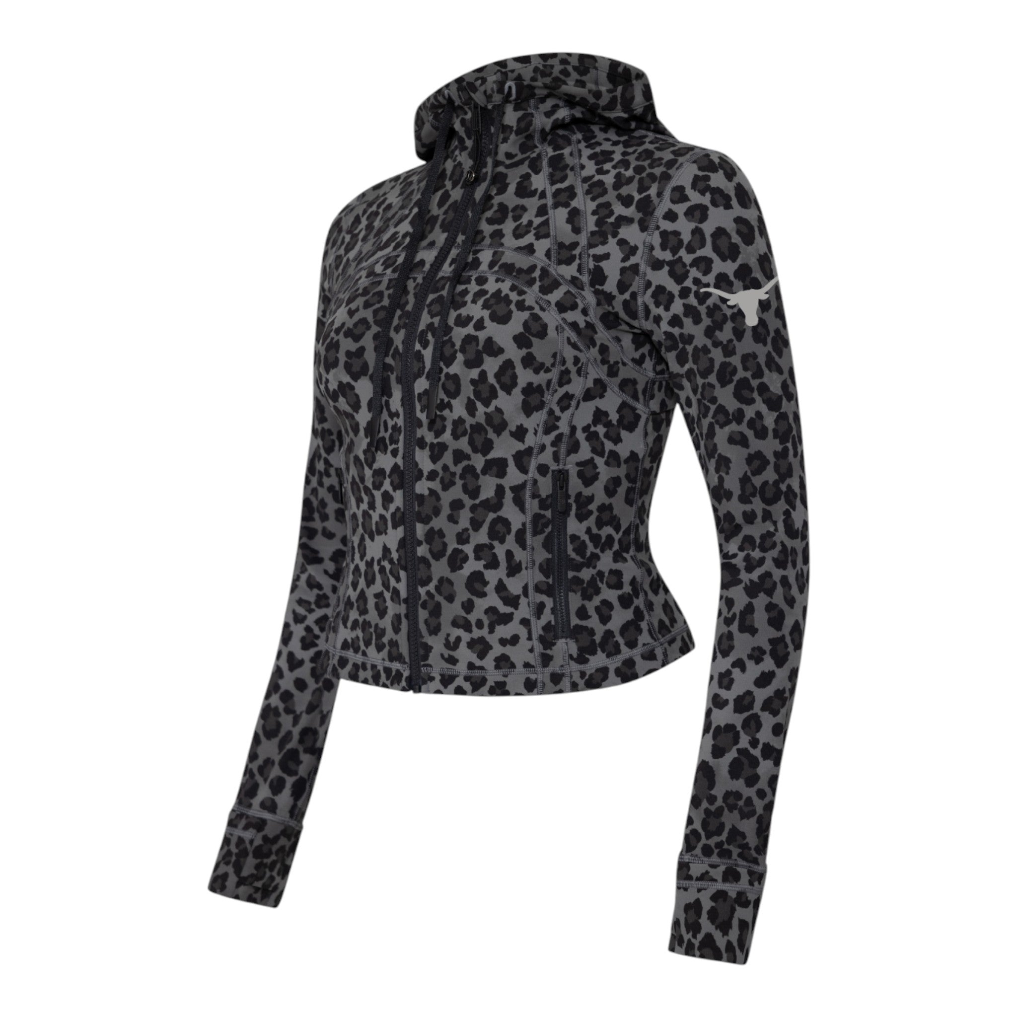 lululemon Texas Longhorns Define Cropped Hooded Jacket Nulu
