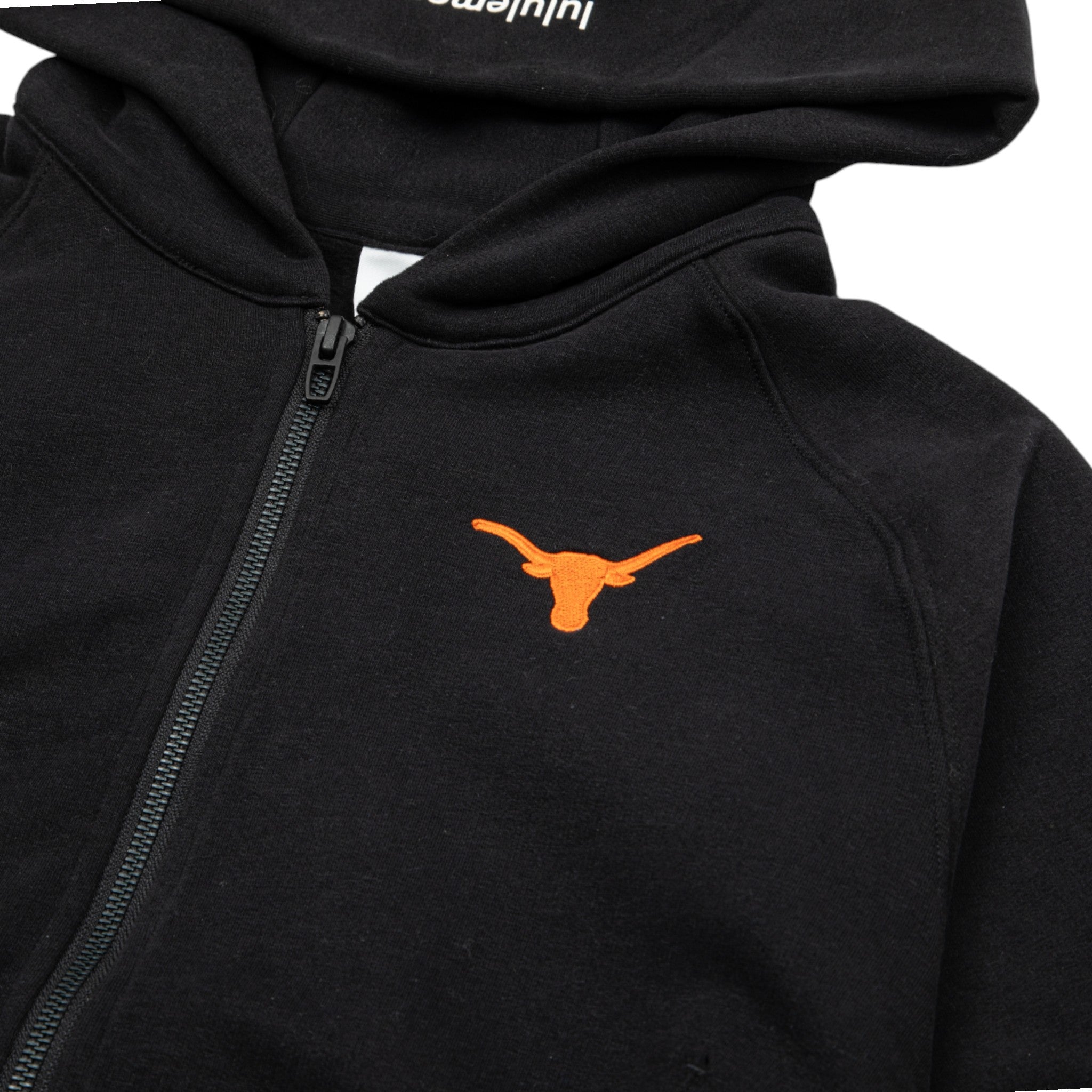 Lululemon Texas Longhorns Loungeful Relaxed-Fit Full Zip Cropped Hoodie