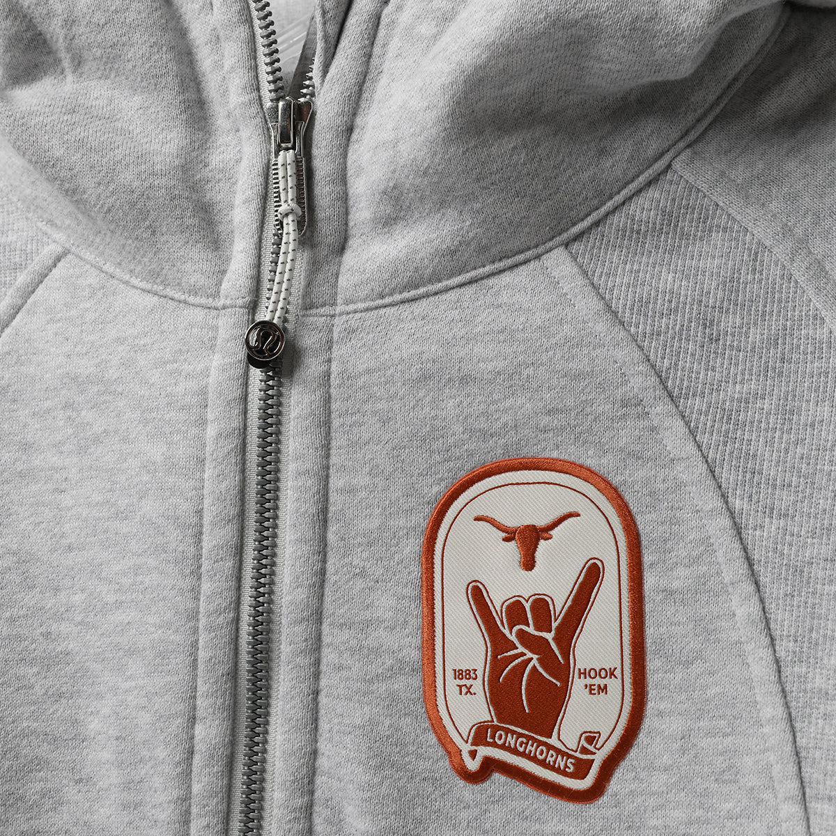 lululemon Texas Longhorns Scuba Capsule Oversized Half Zip Hoodie