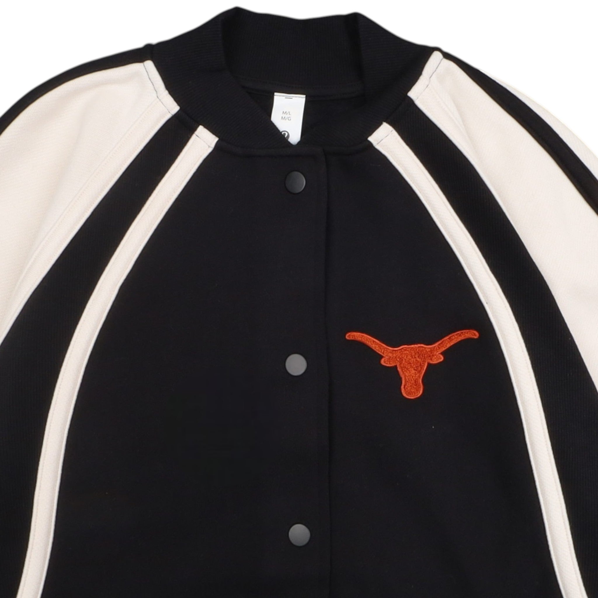 lululemon Texas Longhorns Scuba Oversized Collegiate Jacket Black