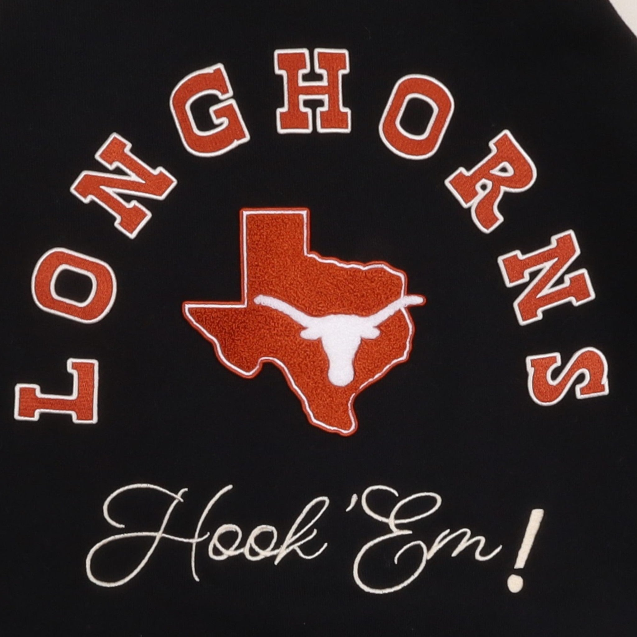 lululemon Texas Longhorns Scuba Oversized Collegiate Jacket Black
