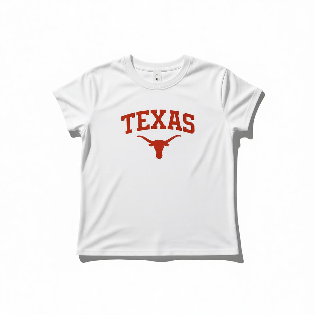 lululemon Texas Logo Ringer Tee White