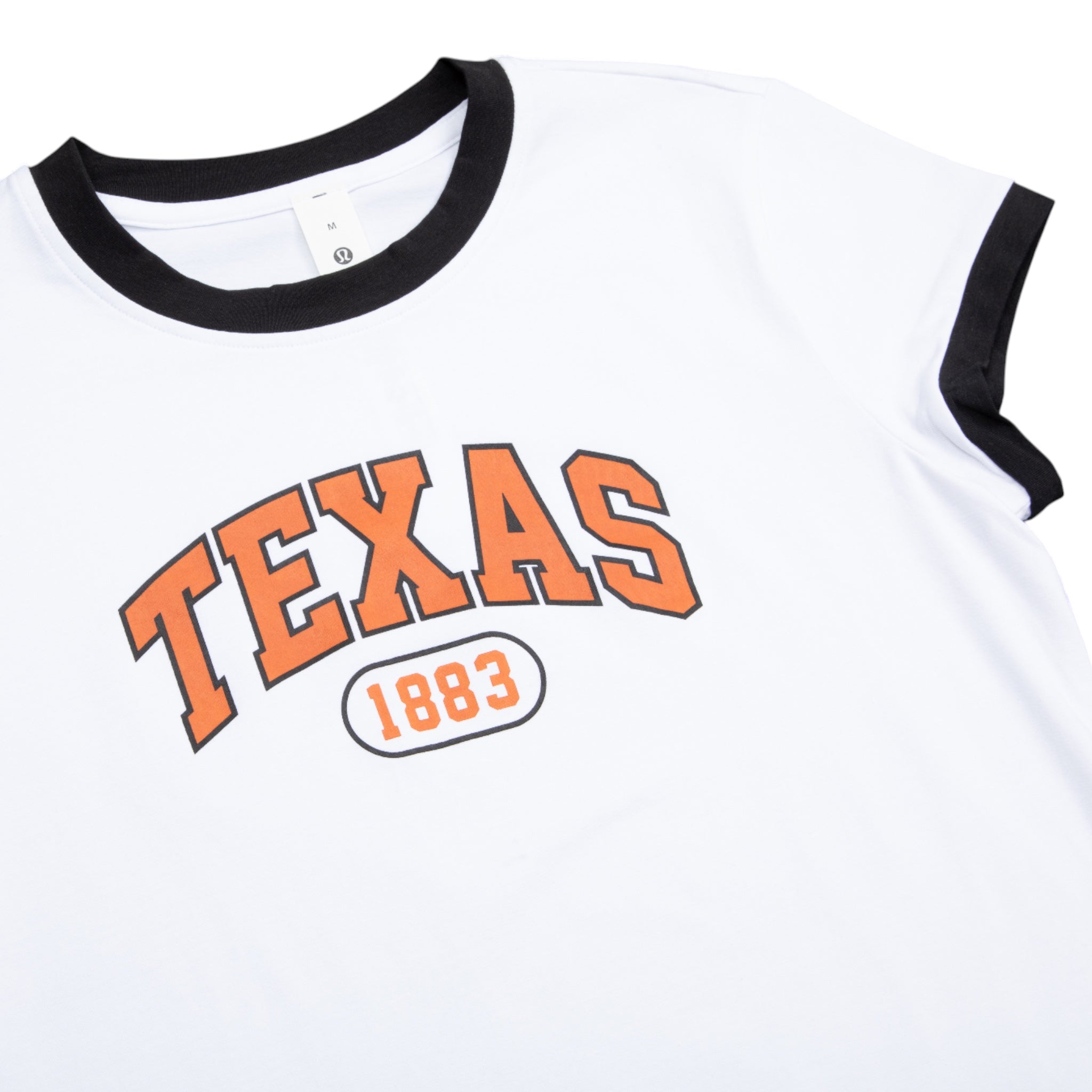 lululemon Texas Longhorns Organic Cotton Ringer Baby Tee