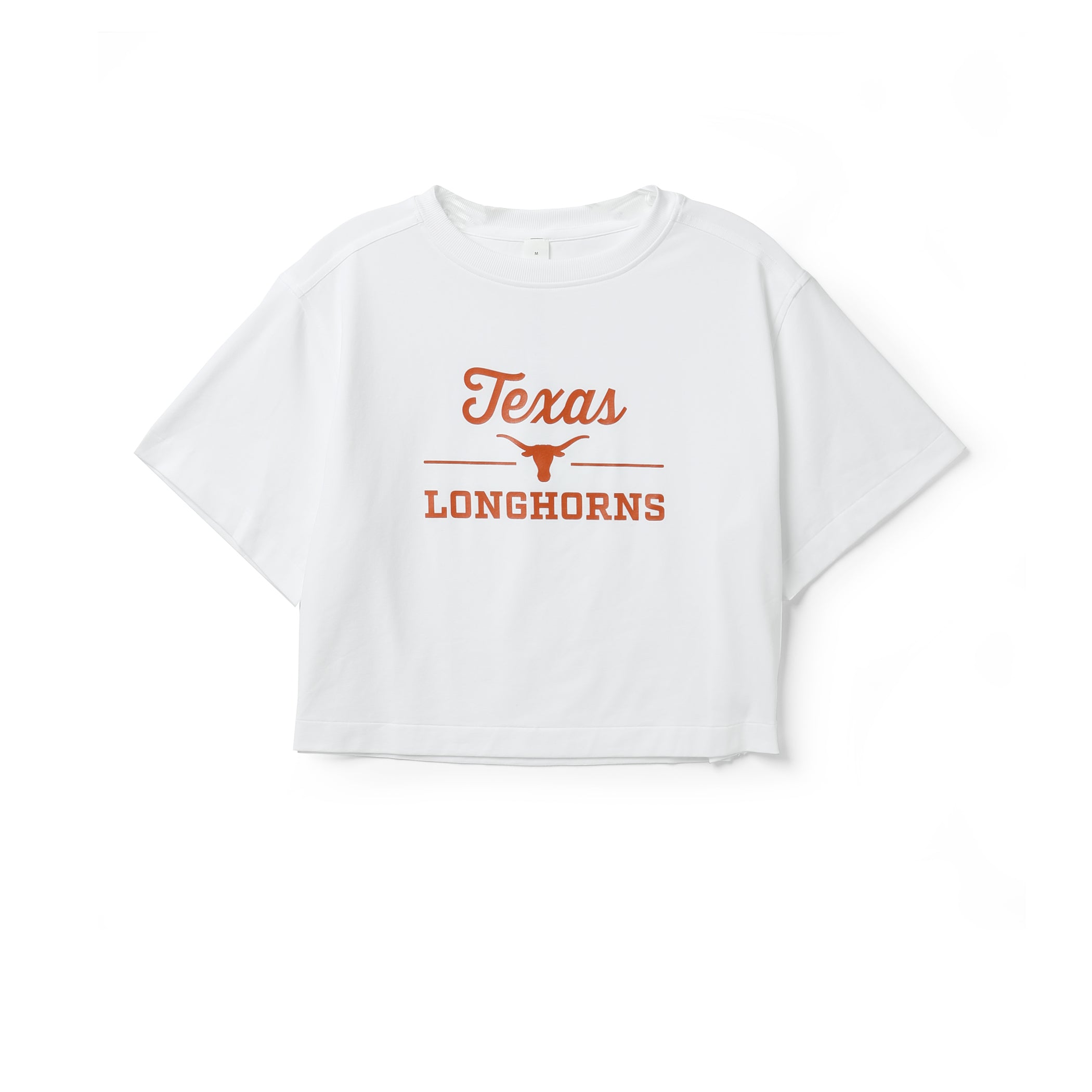 lululemon Texas Longhorns All Yours Organic Cotton Cropped T-Shirt