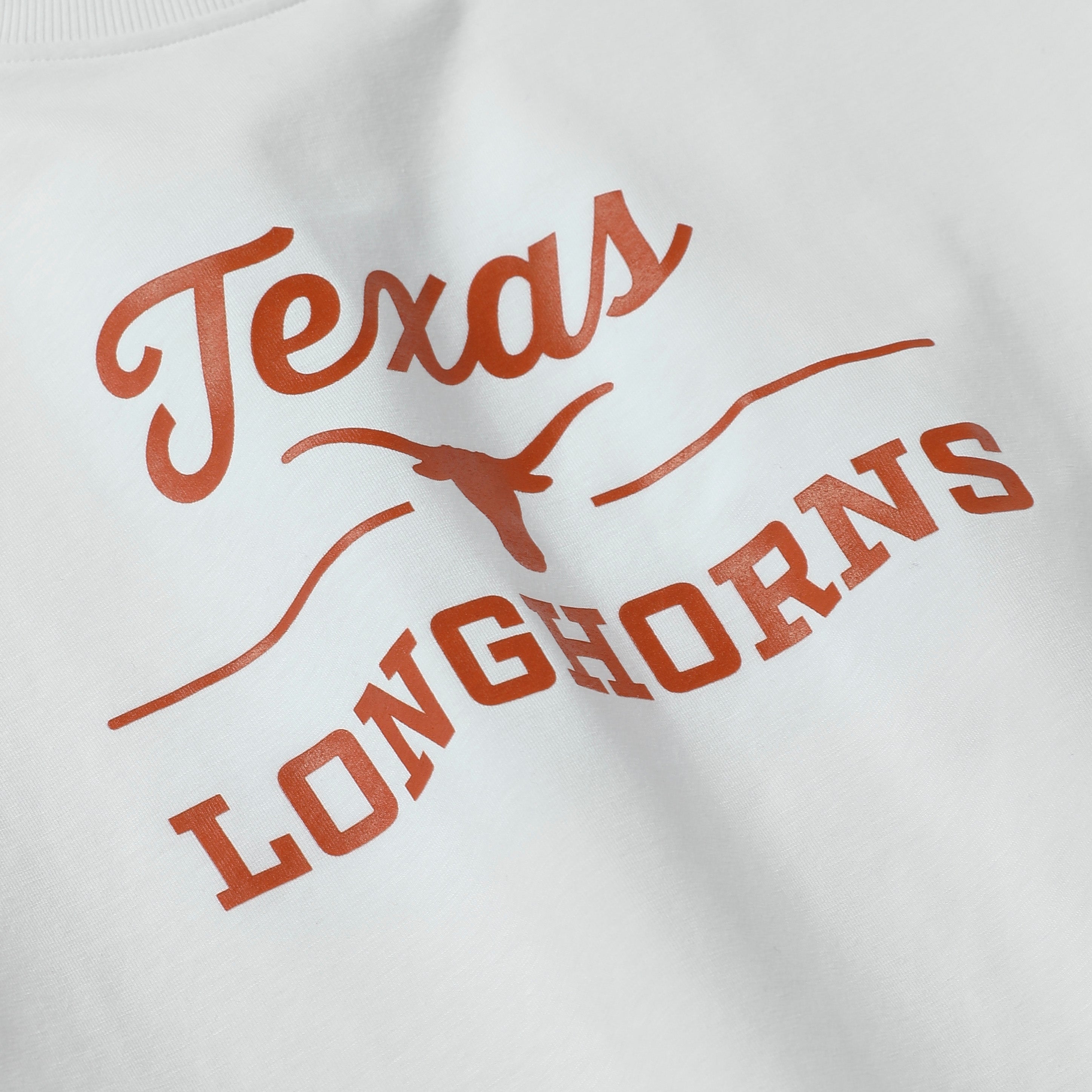 lululemon Texas Longhorns All Yours Organic Cotton Cropped T-Shirt