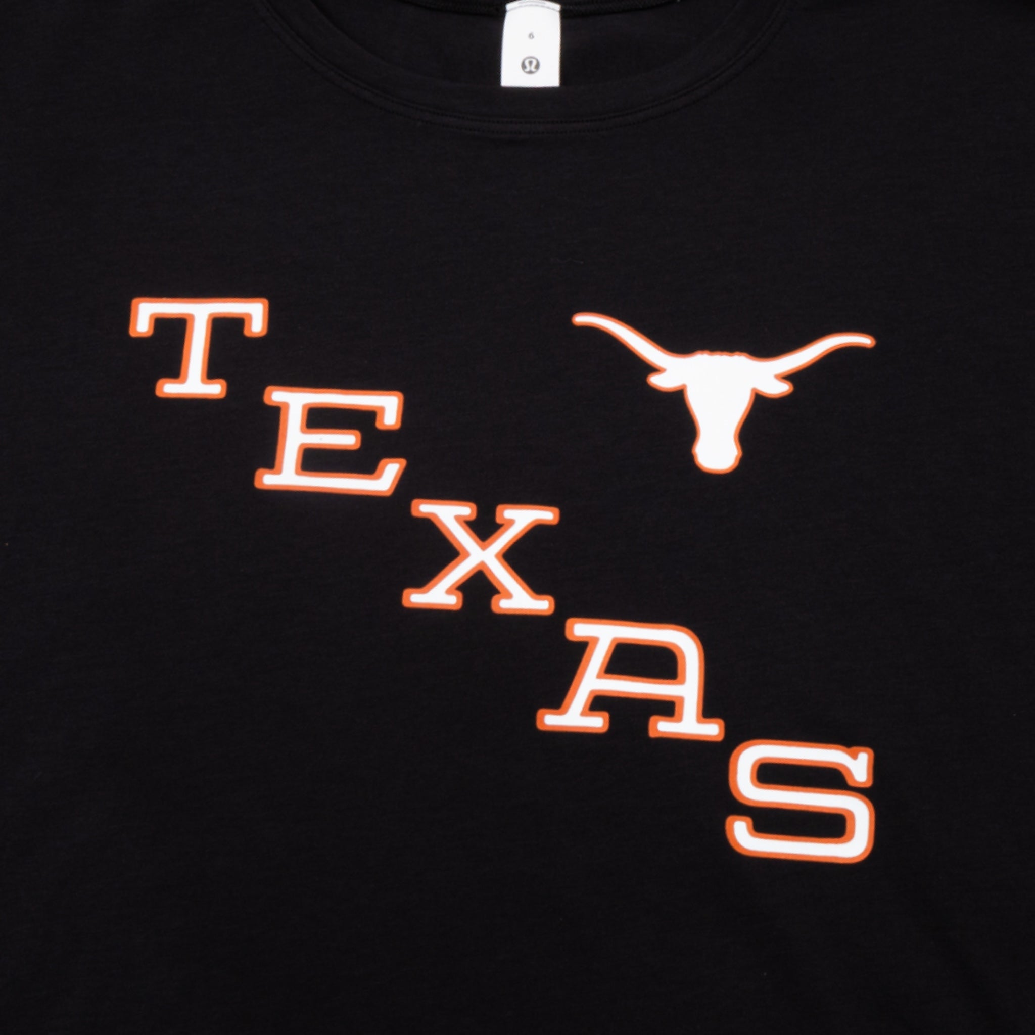 lululemon Texas Longhorns Slant Cates Tee