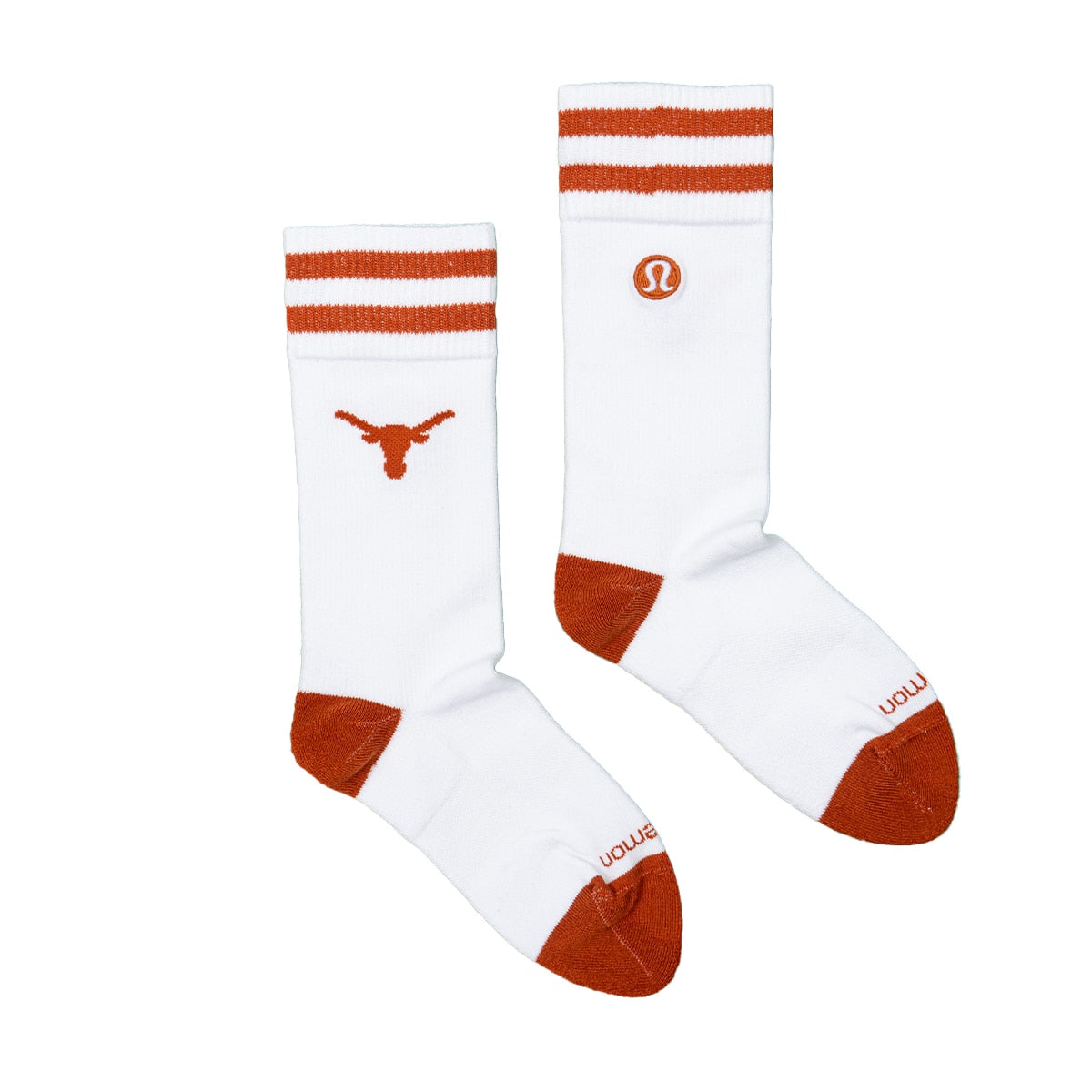 Women's lululemon Texas Longhorns Daily Stride White Crew Sock