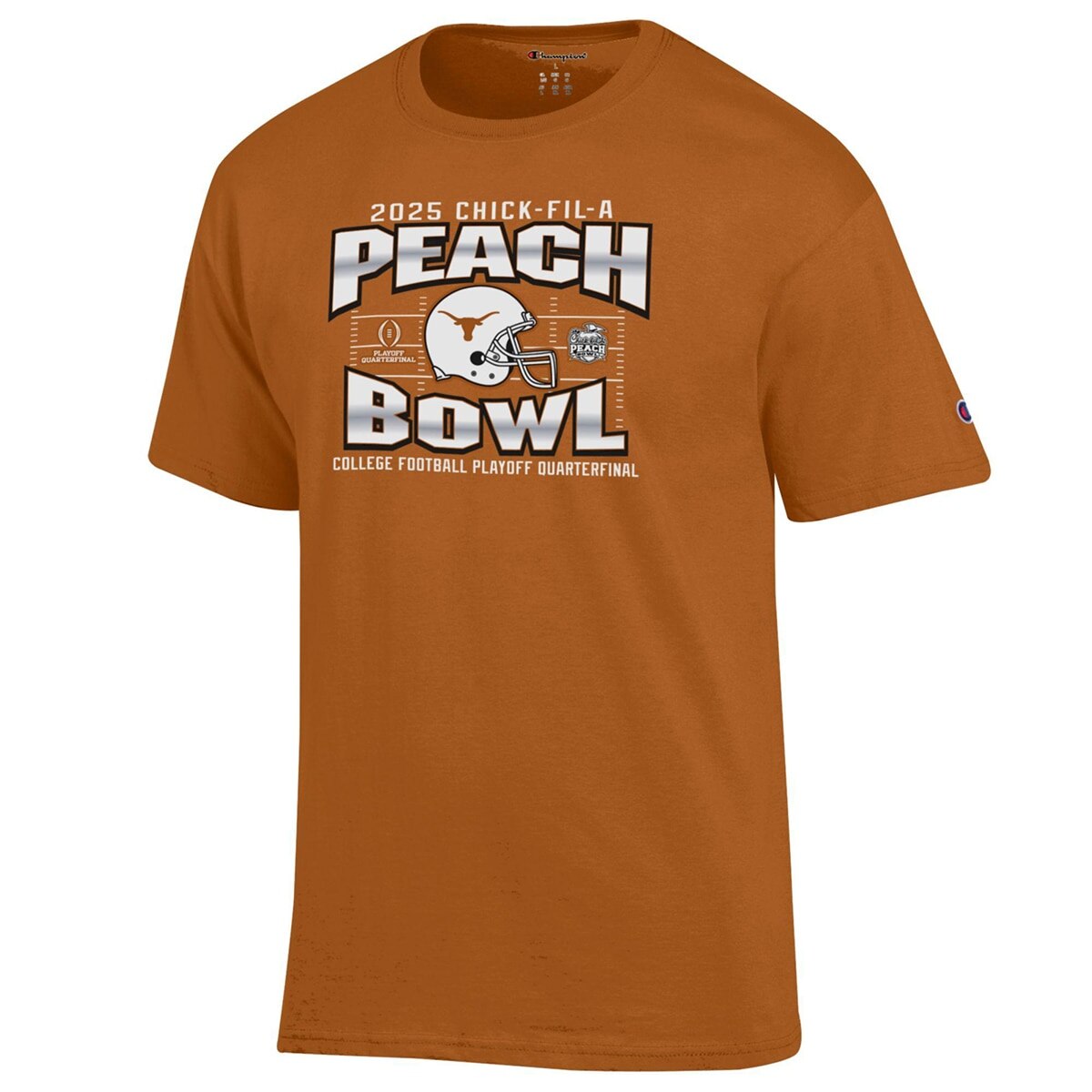 Texas vs Arizona 2025 CFP Quarterfinal Peach Bowl Bound Tee