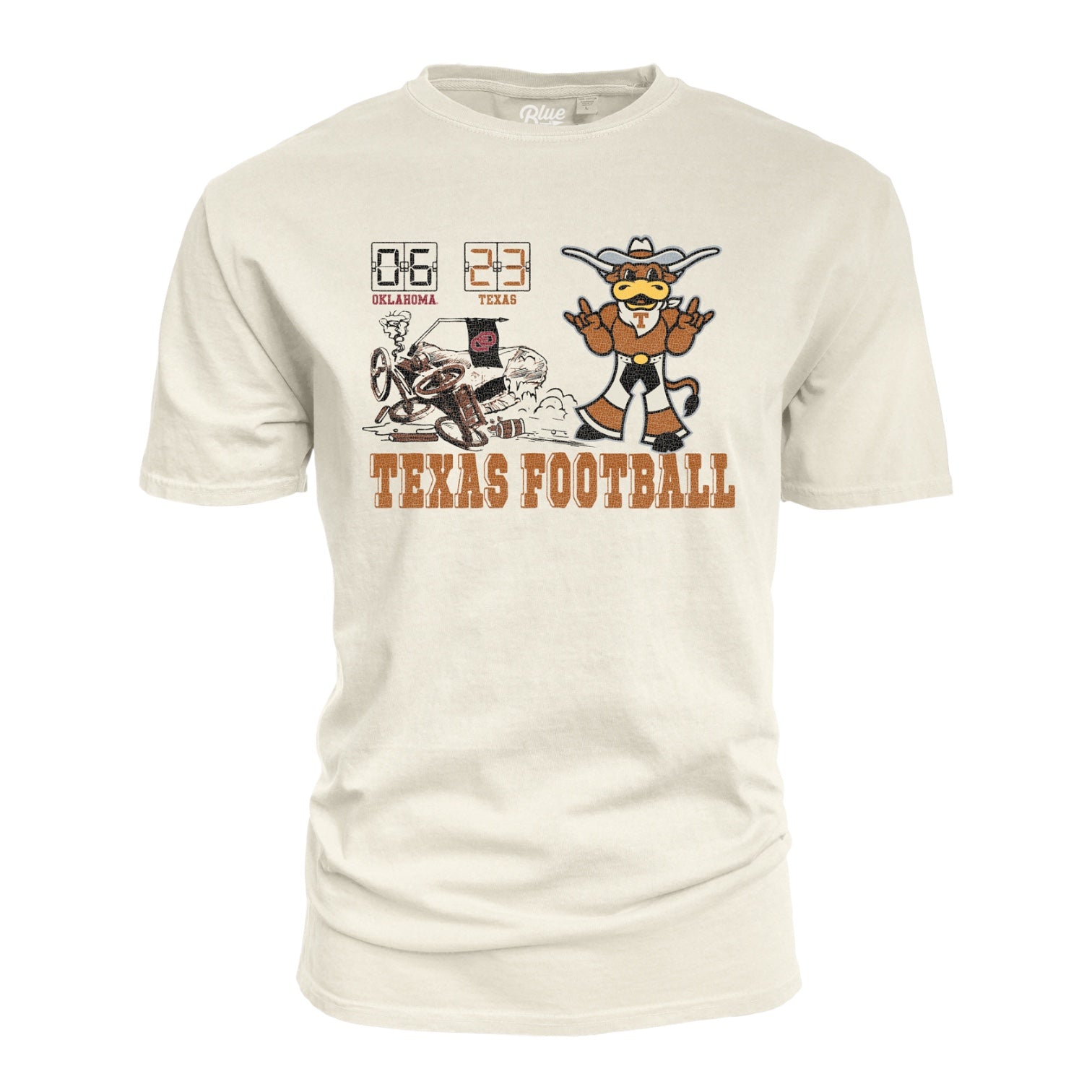 Texas Longhorns vs Oklahoma Sooners 2025 Score Tee