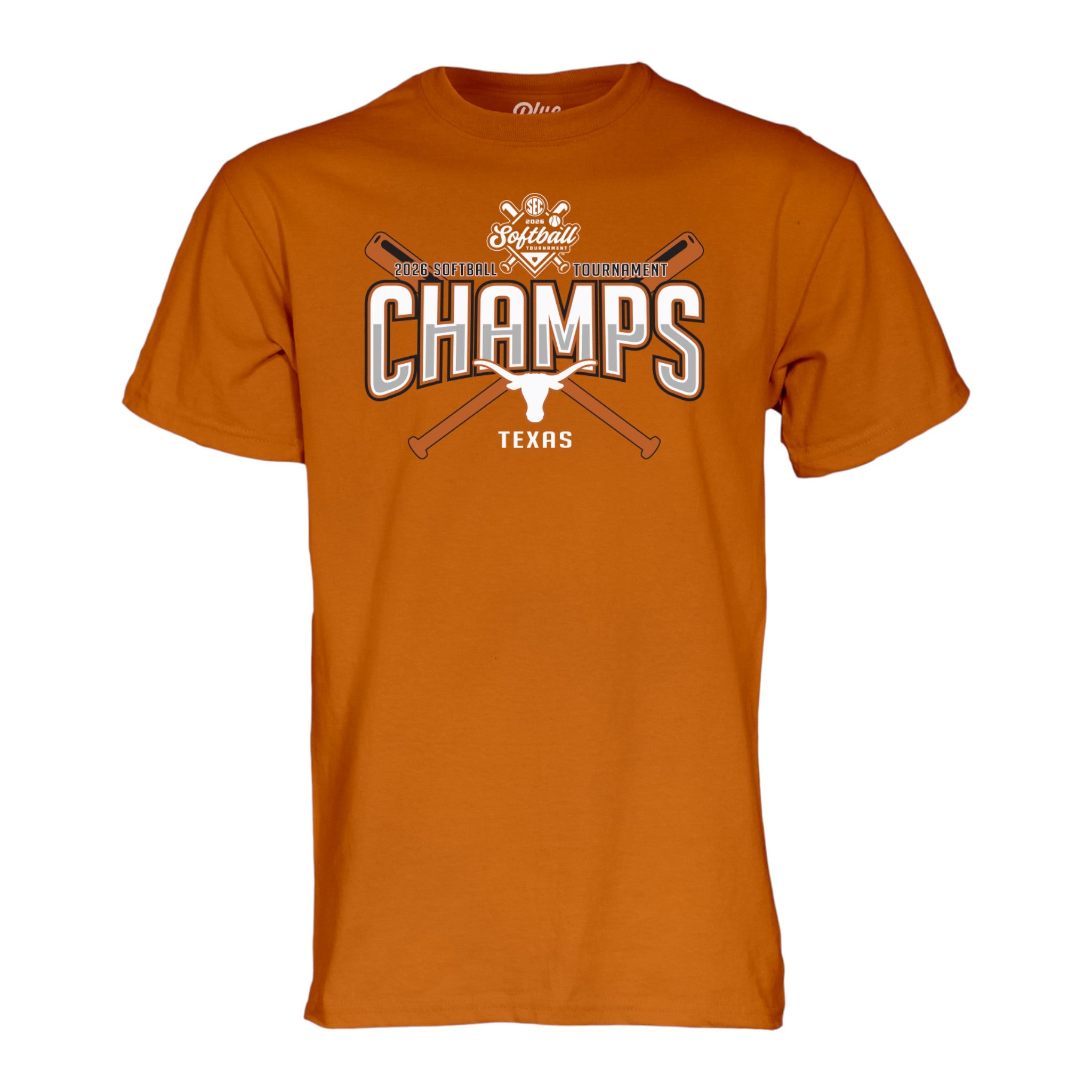 Texas Longhorns 2026 SEC Softball Tournament Champs Locker Room Tee