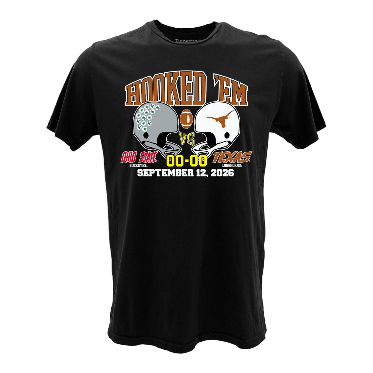 Texas Longhorns vs Ohio State 2026 Score Tee