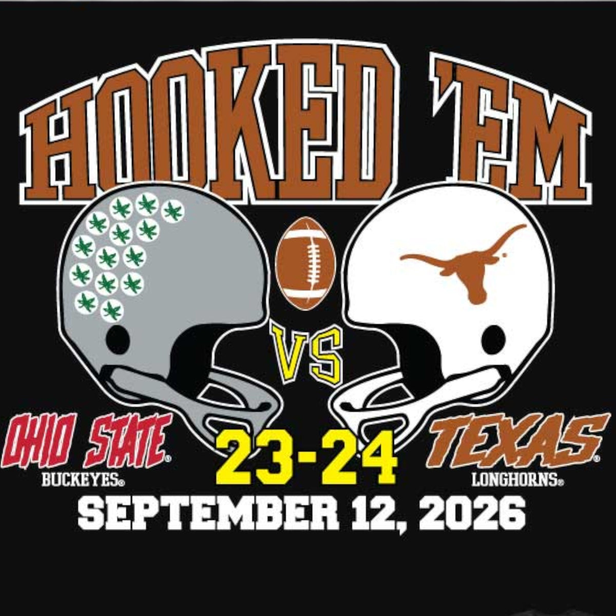Texas Longhorns vs Ohio State 2026 Score Tee