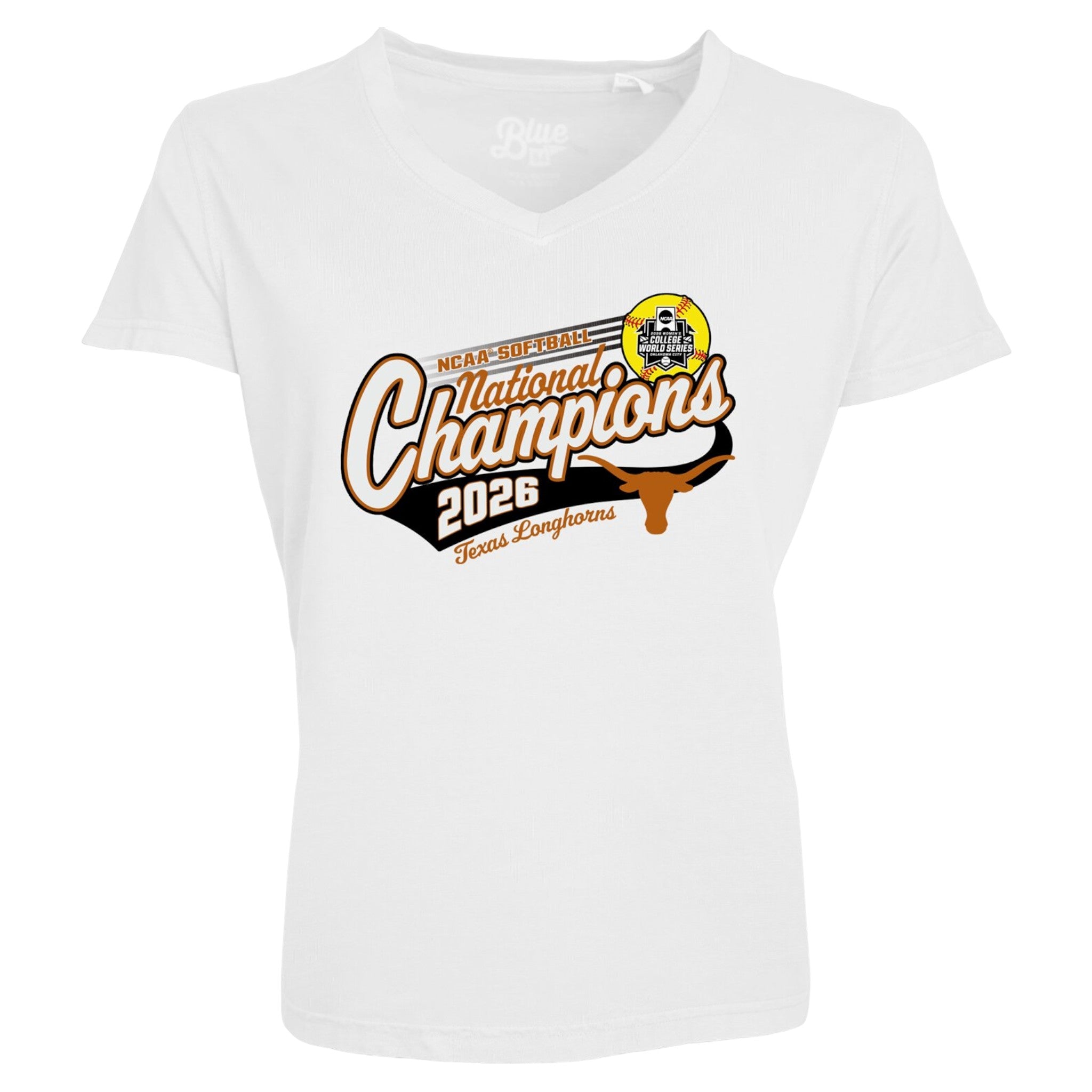 Texas Longhorns Women's 2026 Softball National Champs Tee