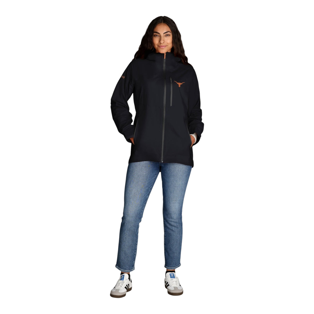 Texas Longhorns Black Dry One Waterproof Coat  