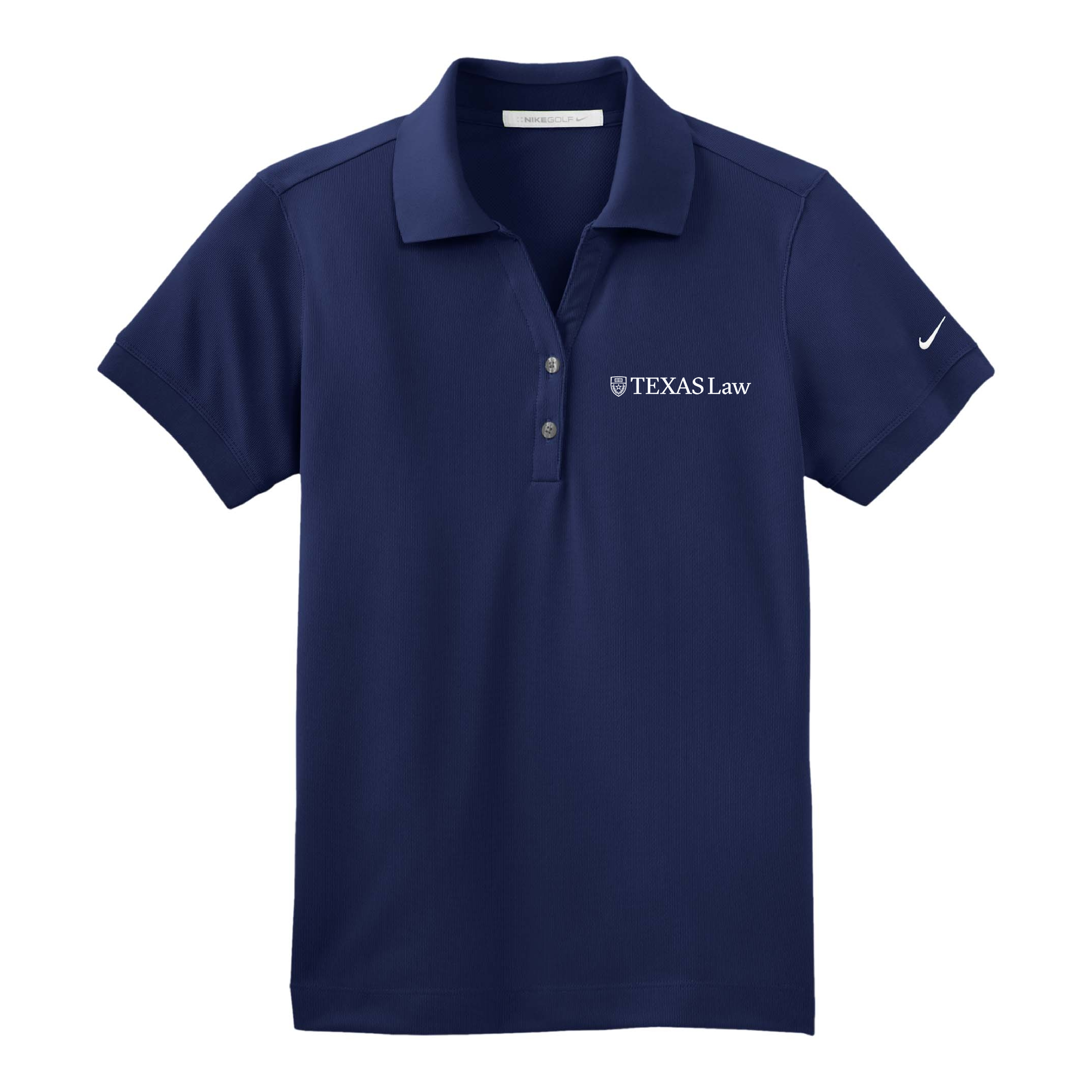 Nike University of Texas School of Law Dri-FIT Classic Polo Navy