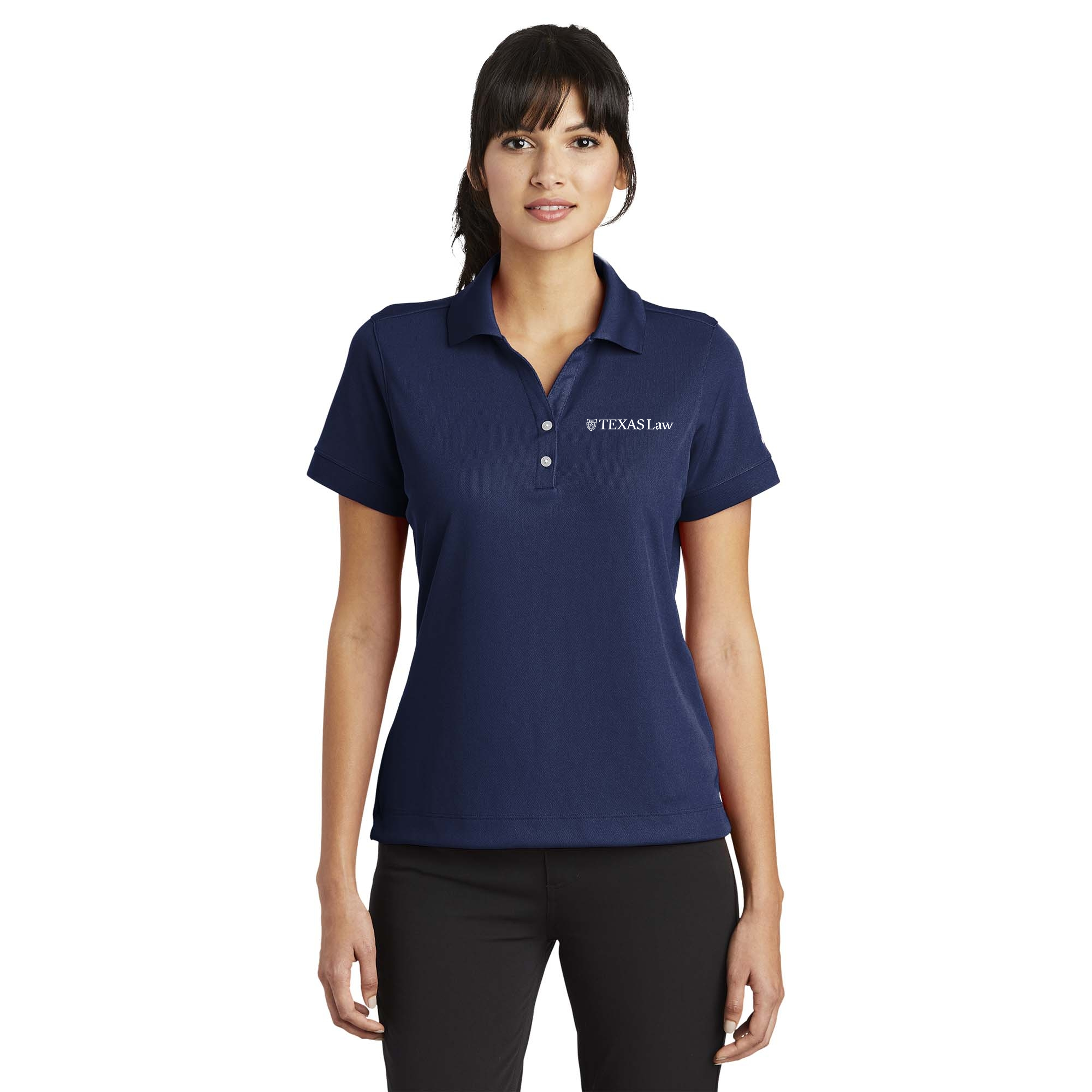 Nike University of Texas School of Law Dri-FIT Classic Polo Navy