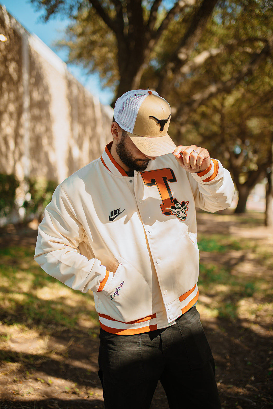 Nike Texas Longhorns Legacy Bomber Jacket