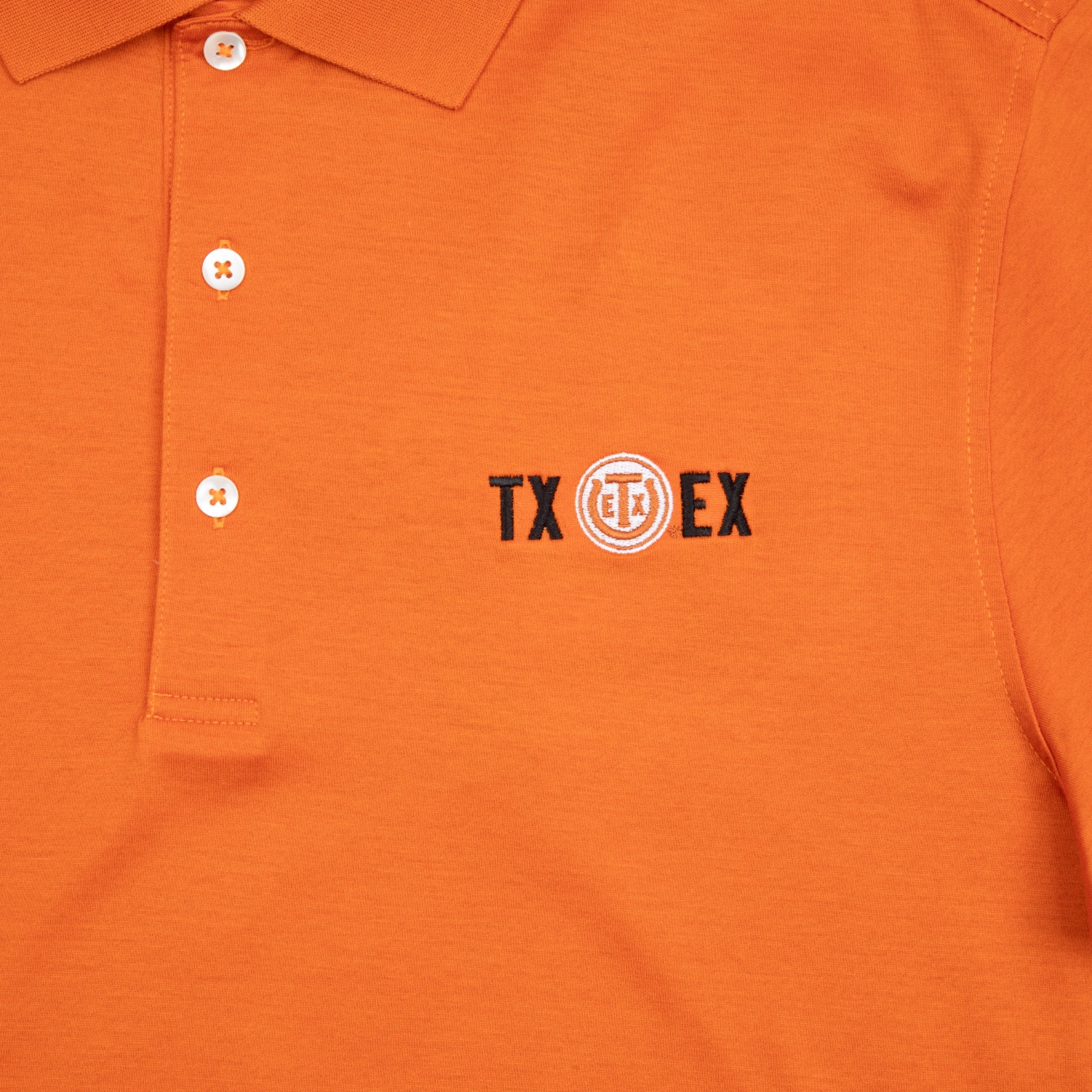 Forty Acres Texas Exes Mercerized Supima Solid Polo
