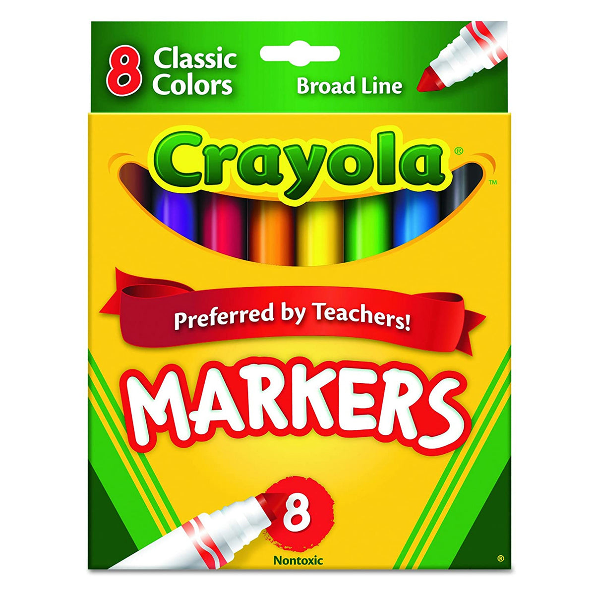 Crayola Washable Markers - 8 Colors
