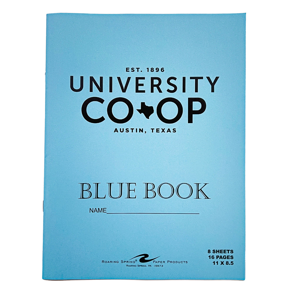 Blue Book - 8 Sheets – University Co-op
