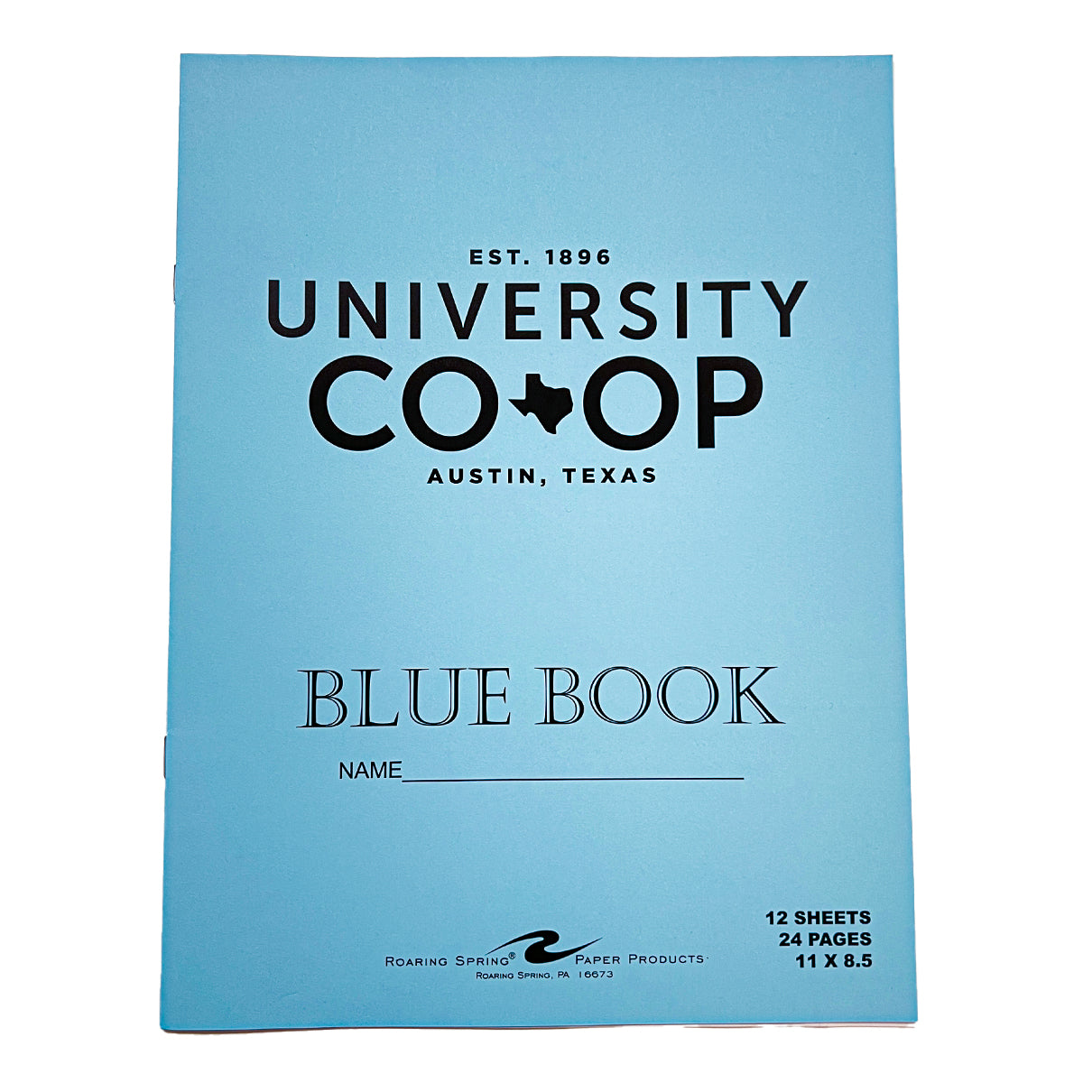 Blue Book - 12 Sheets