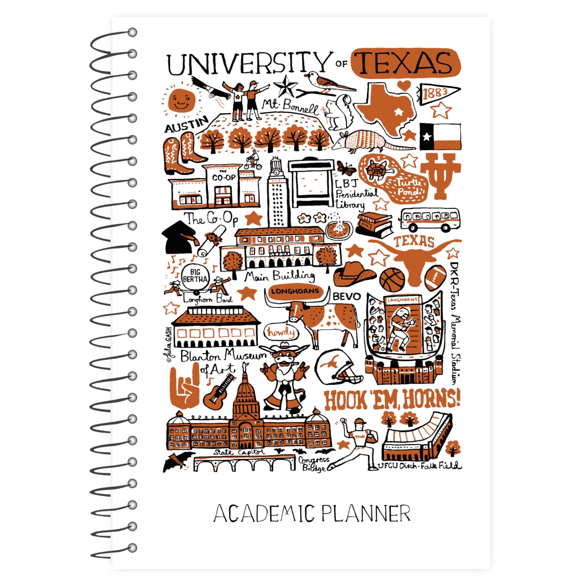 Julia Gash University of Texas Academic Planner
