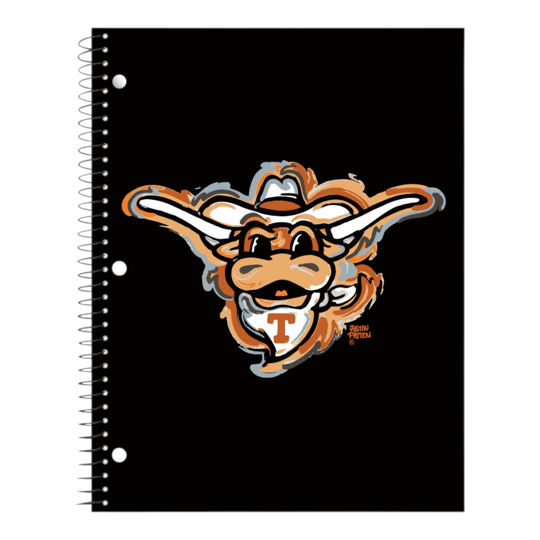 University of Texas Justin Patten Spiral 11" x 8.5"