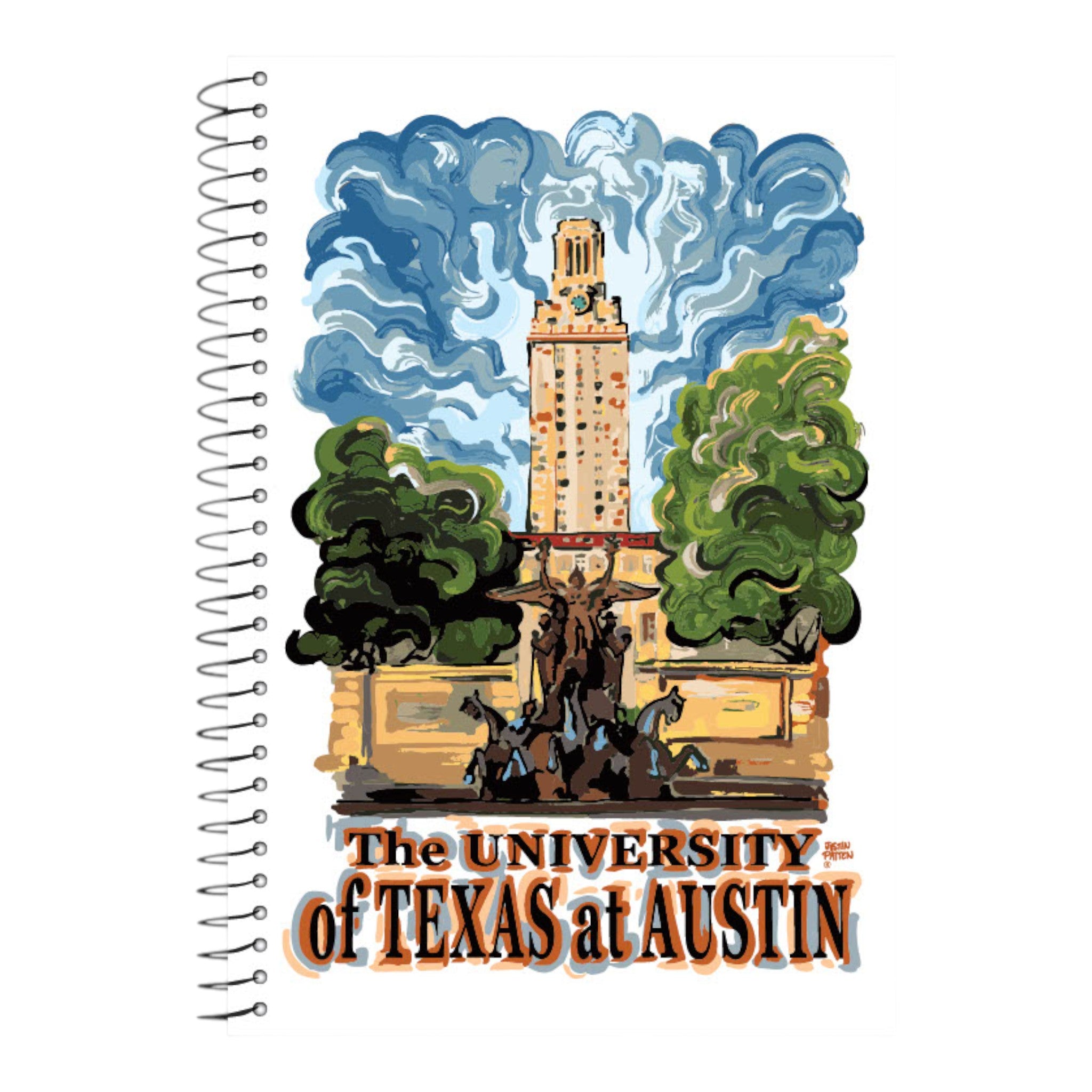 University of Texas Justin Patten Spiral 9.5" x 6.5"