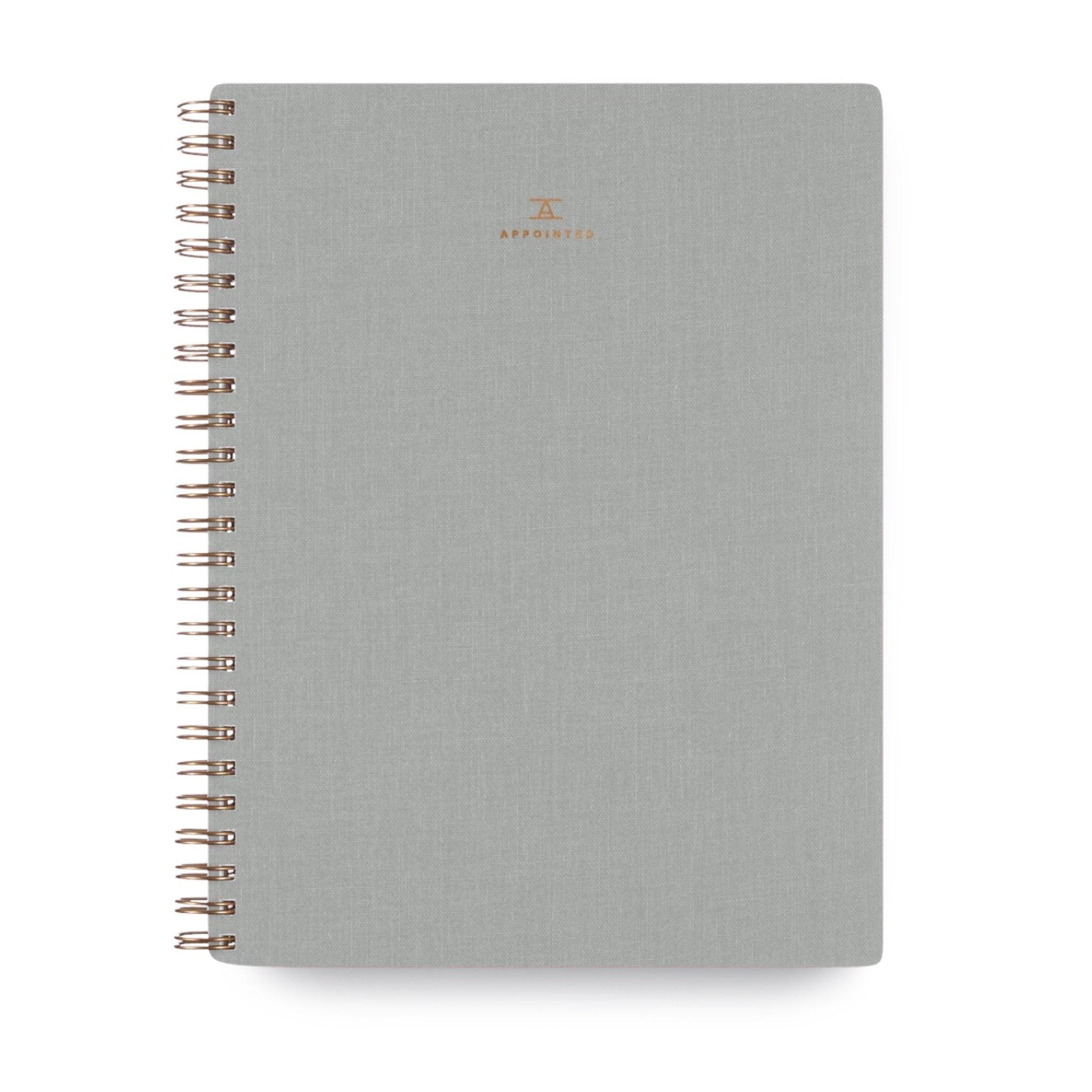 Appointed Lined Notebook - Natural Linen