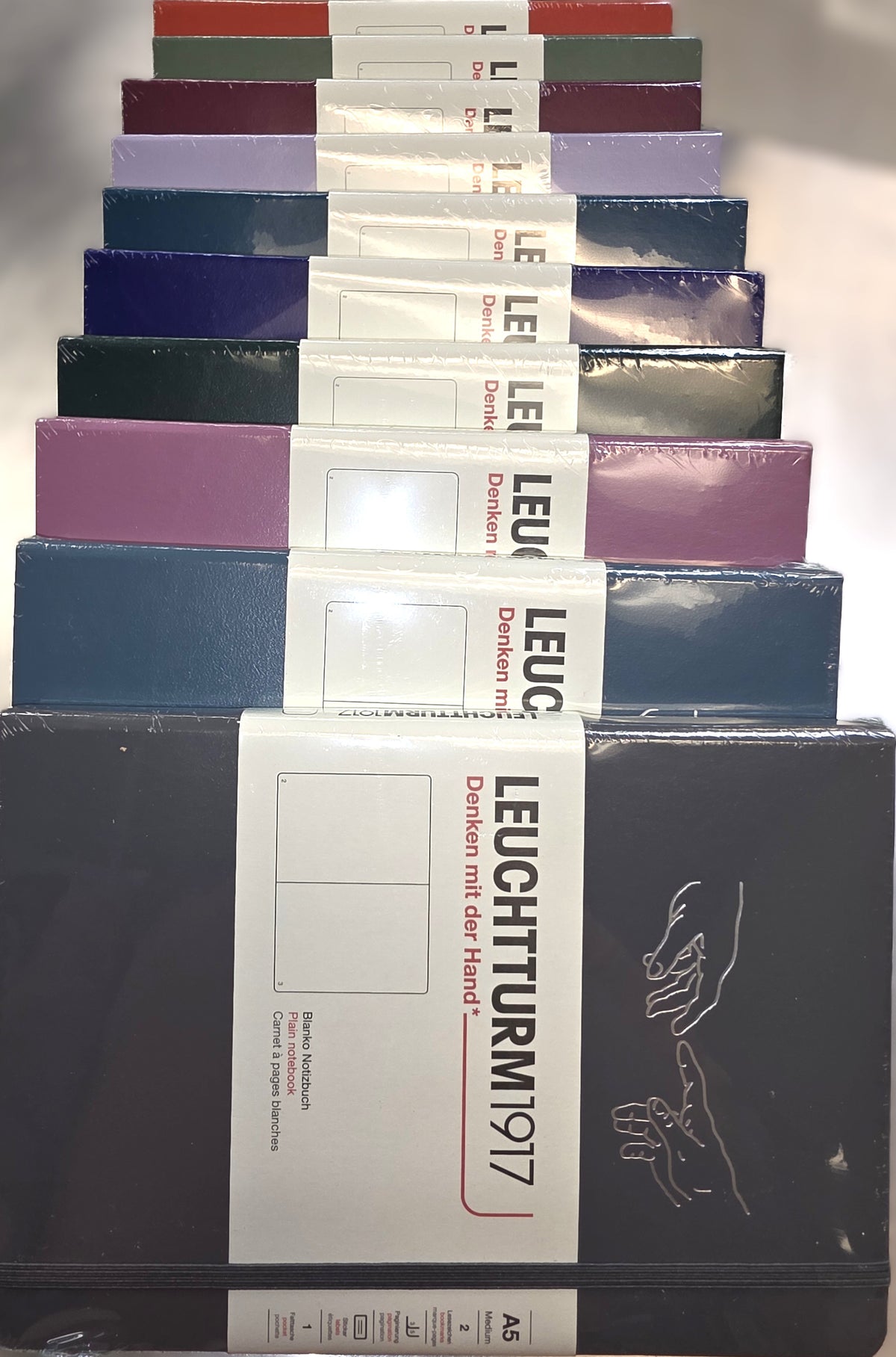 Leuchtturm Being Creative L1917 Plain Journal - assorted colors