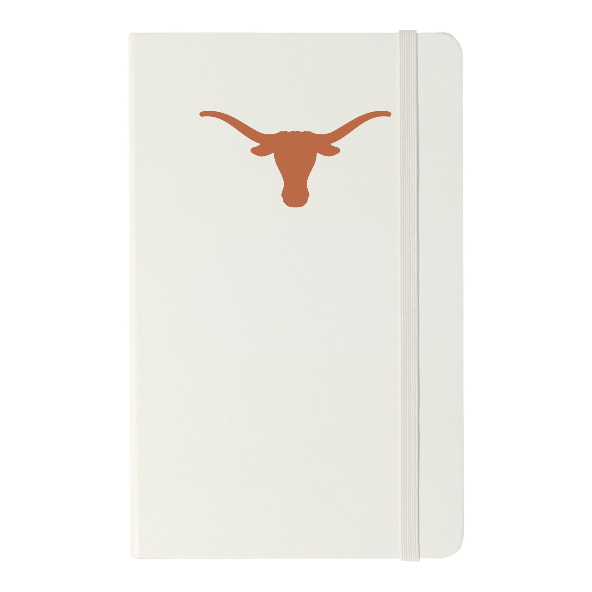 Moleskine Texas Longhorns White Large Ruled Notebook
