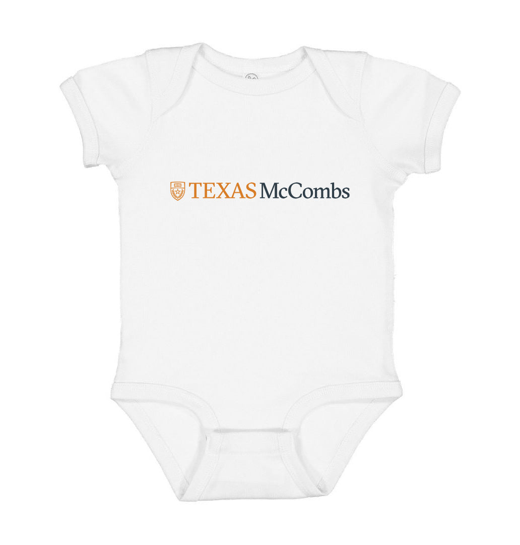 Infant University of Texas McCombs Baby Rib Bodysuit