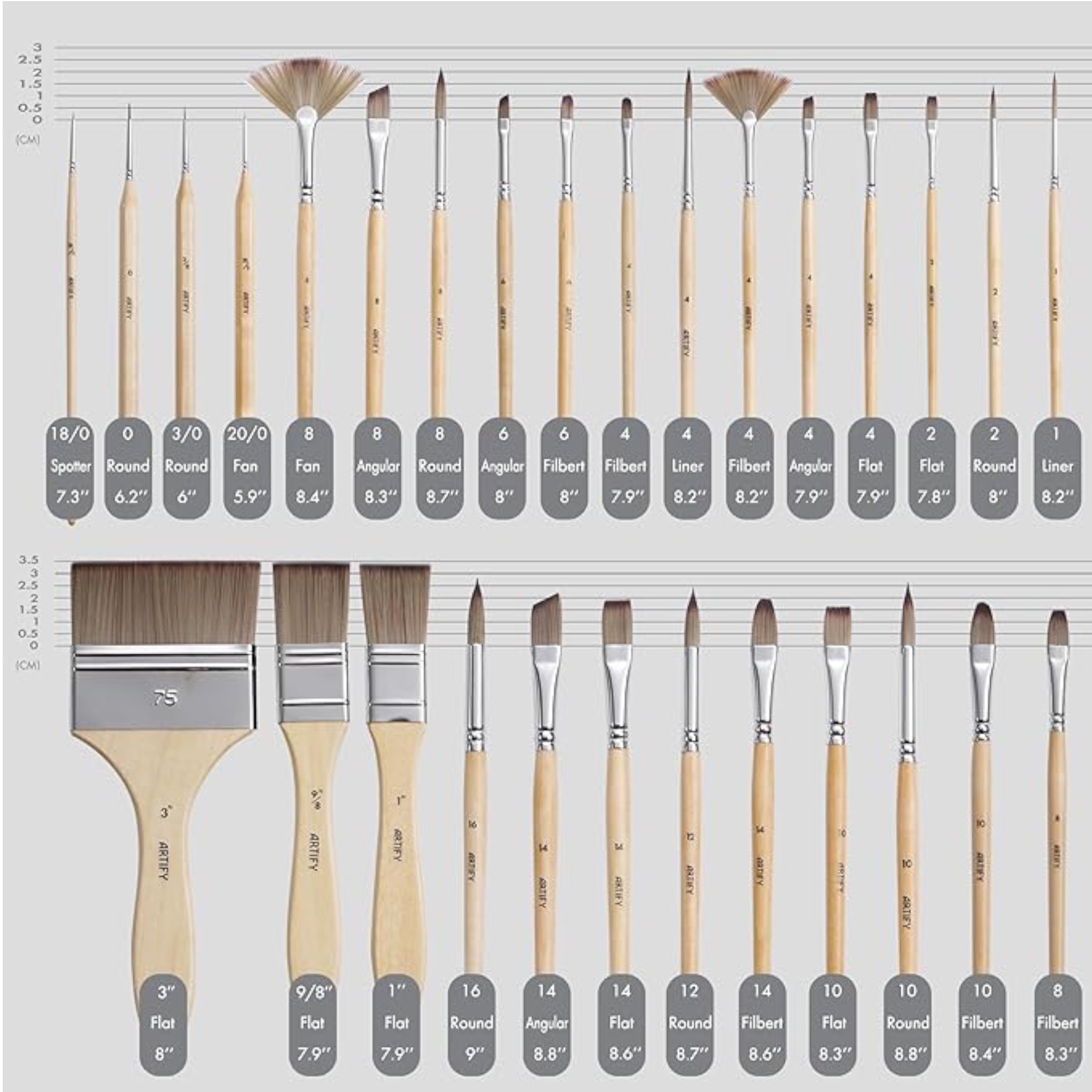 ARTIFY 30 Brush Set