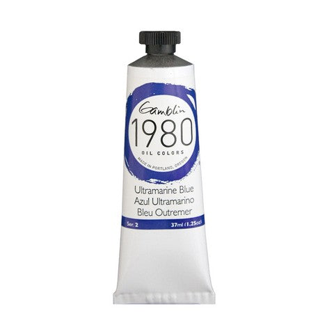 Gamblin 1980 Oil Paint Ultramarine Blue - 37 ml