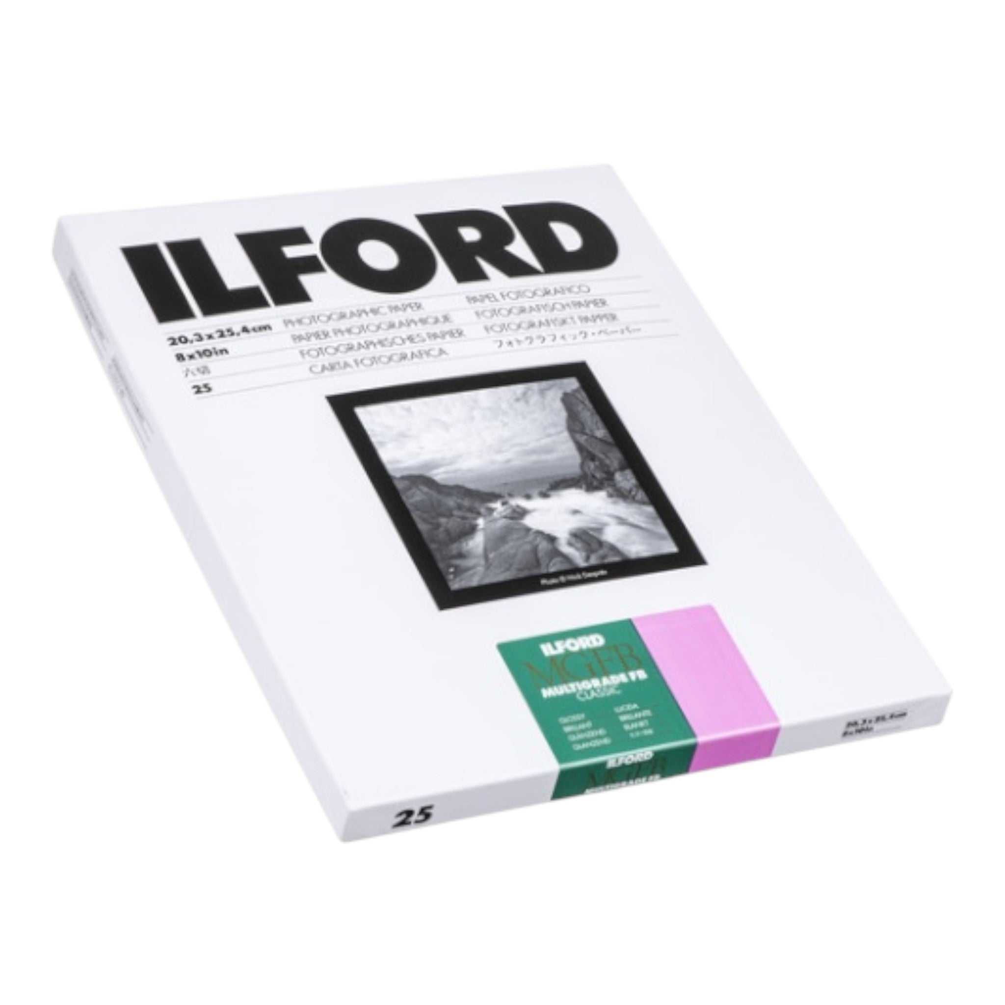 Ilford Multigrade FB Classic Paper (Glossy, 8 x 10", 25 Sheets)