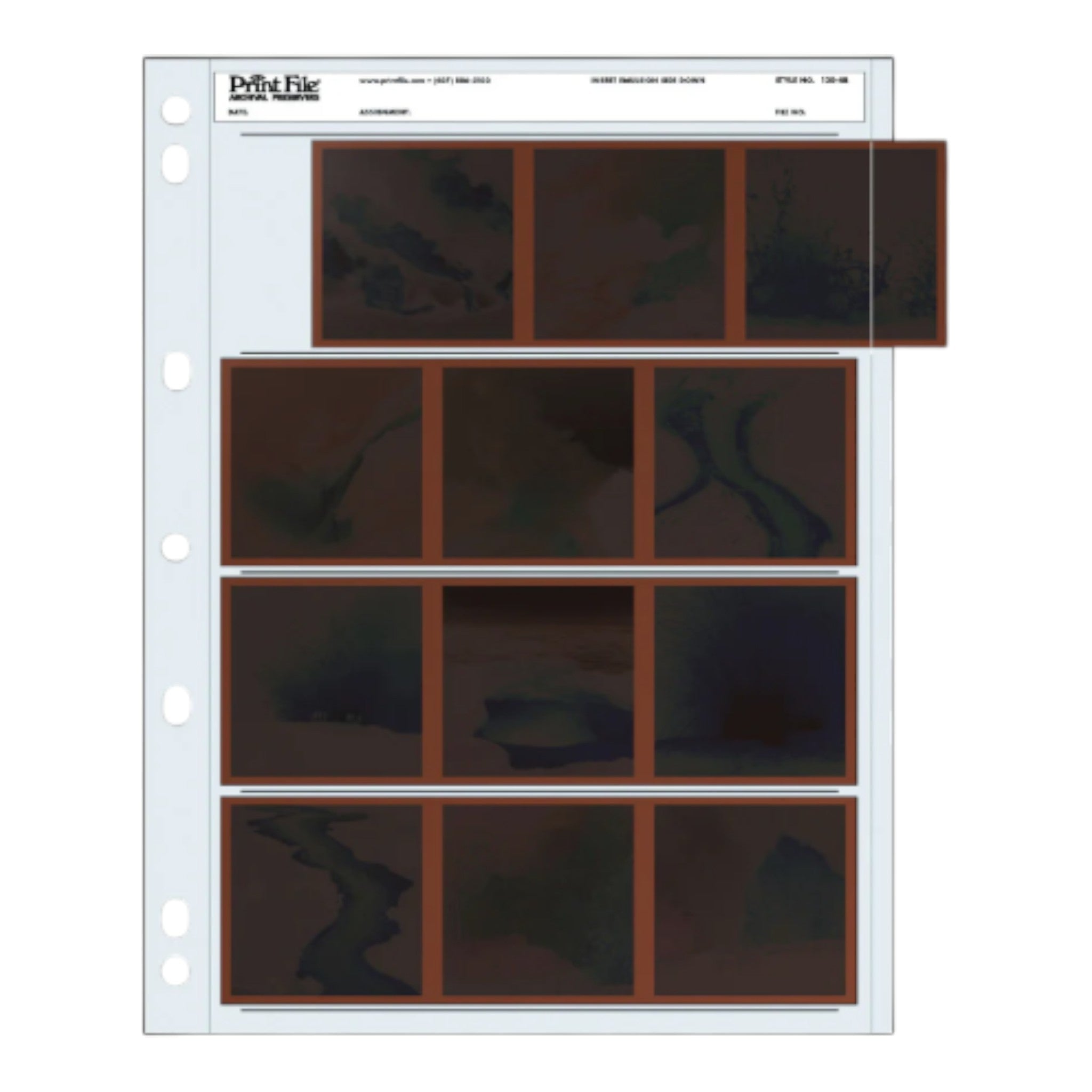 Negative Preservers 120-4B - 25 Pack