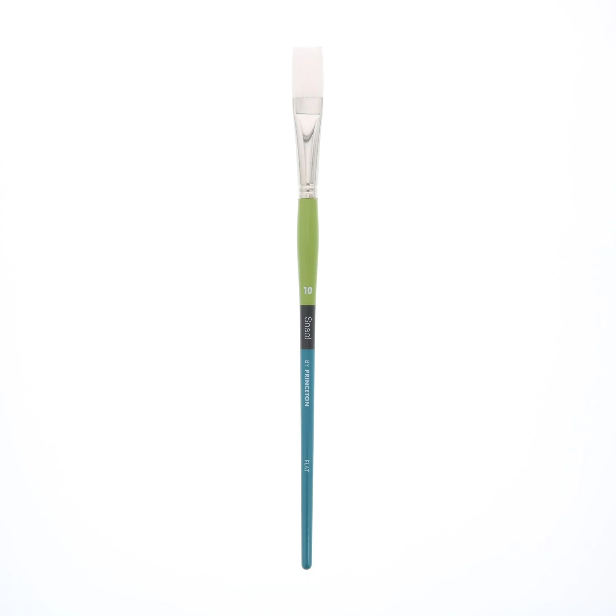 Princeton Snap! White Taklon Flat Brush #10