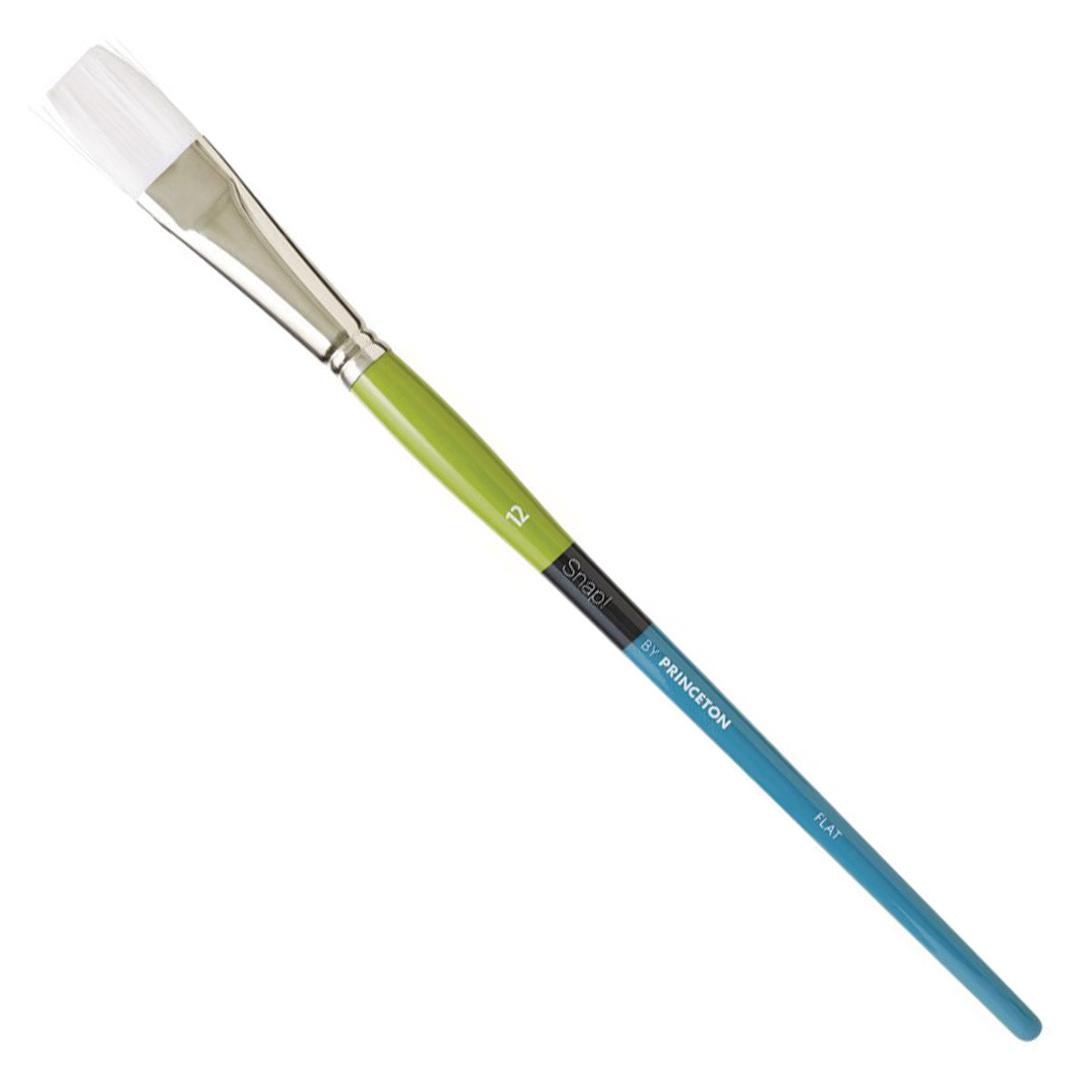 Princeton SNAP Flat White Taklon Paint Brush - #12