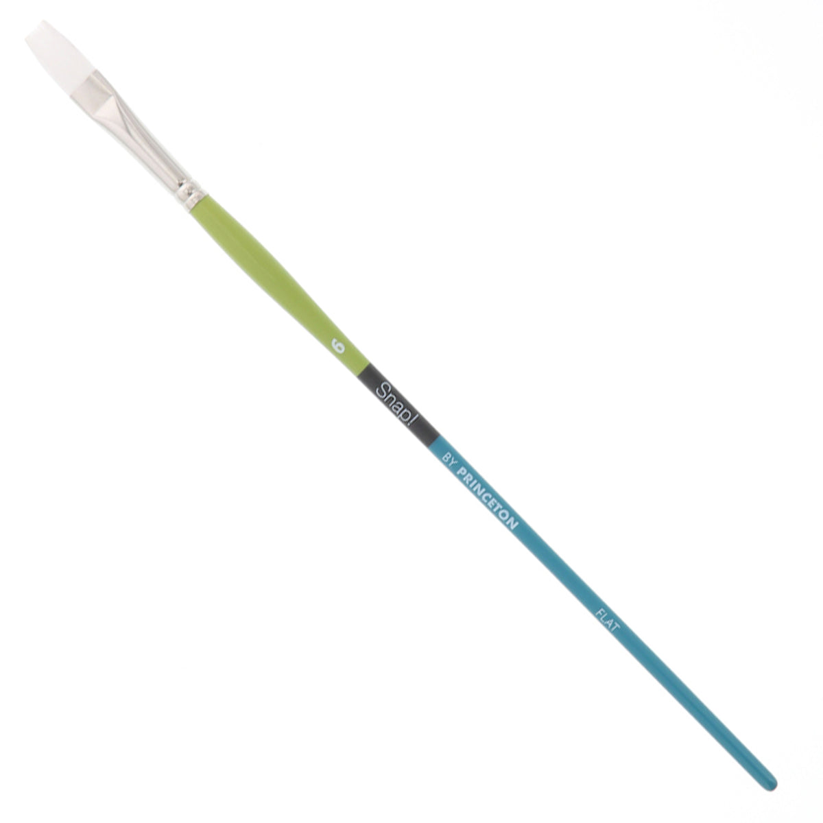 Princeton SNAP Flat White Taklon Paint Brush - #6